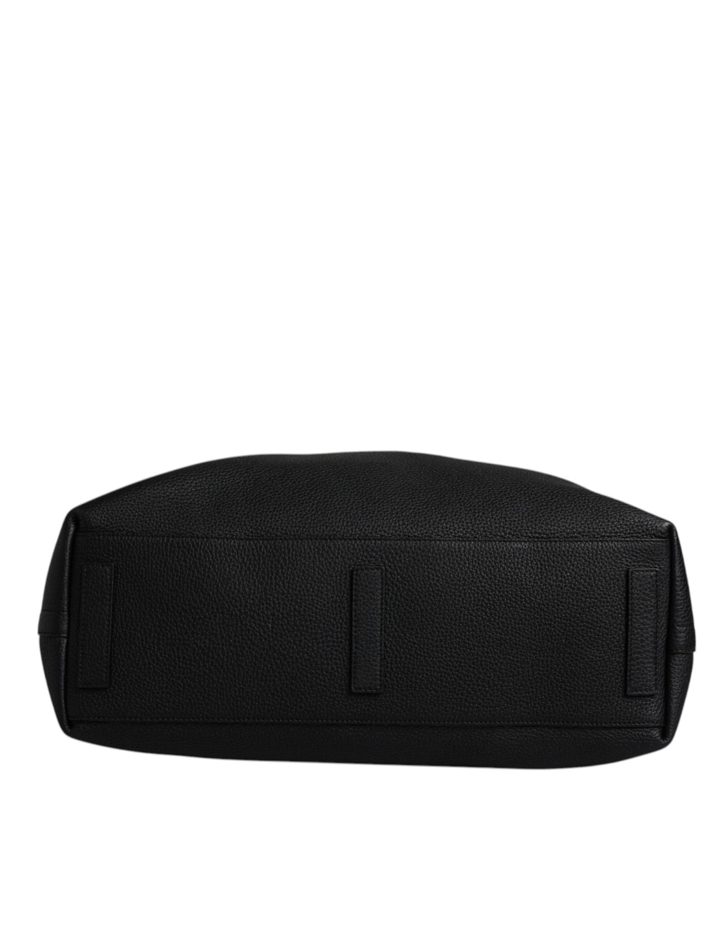 Dolce & Gabbana Black Calfskin Leather Hand Shoulder Duffle Bag - Sandy Store ByNet