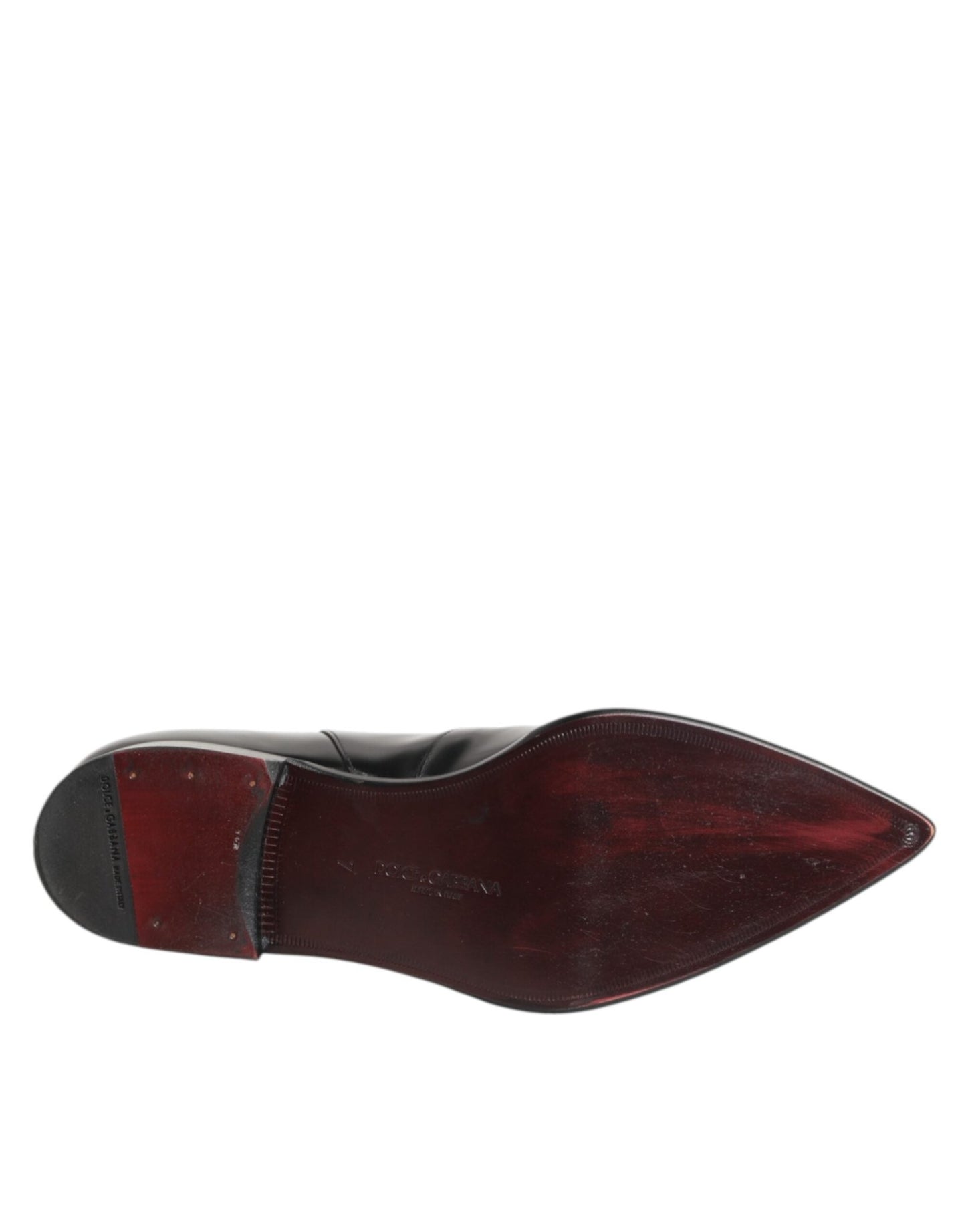 Dolce & Gabbana Black Calfskin Leather Men SHORT Boots Shoes – EU 41 | US 8 par Dolce & Gabbana | Disponible sur Sandy Store ByNet