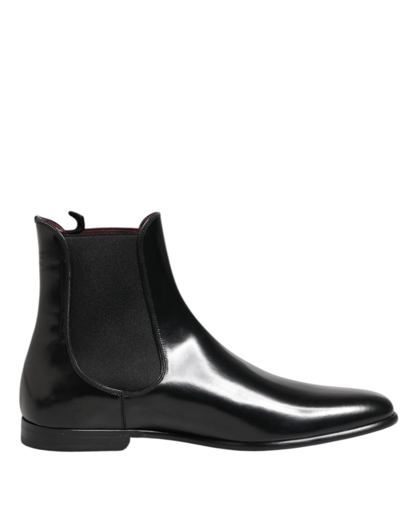 Dolce & Gabbana Black Chelsea Slip On Mid Calf Boots Shoes – EU44/US11 par Dolce & Gabbana | Disponible sur Sandy Store ByNet
