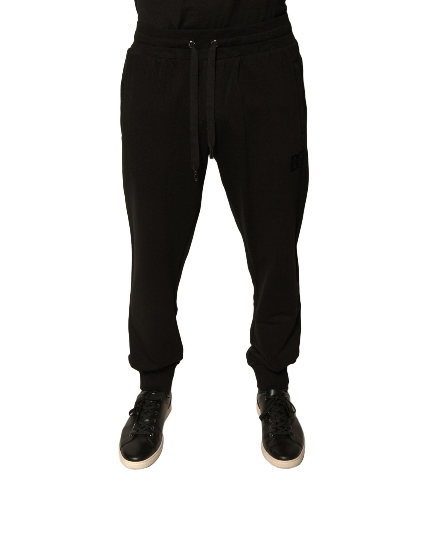 Dolce & Gabbana Black Cotton Jogger Men Sweatpants Pants – IT50 | L par Dolce & Gabbana | Disponible sur Sandy Store ByNet