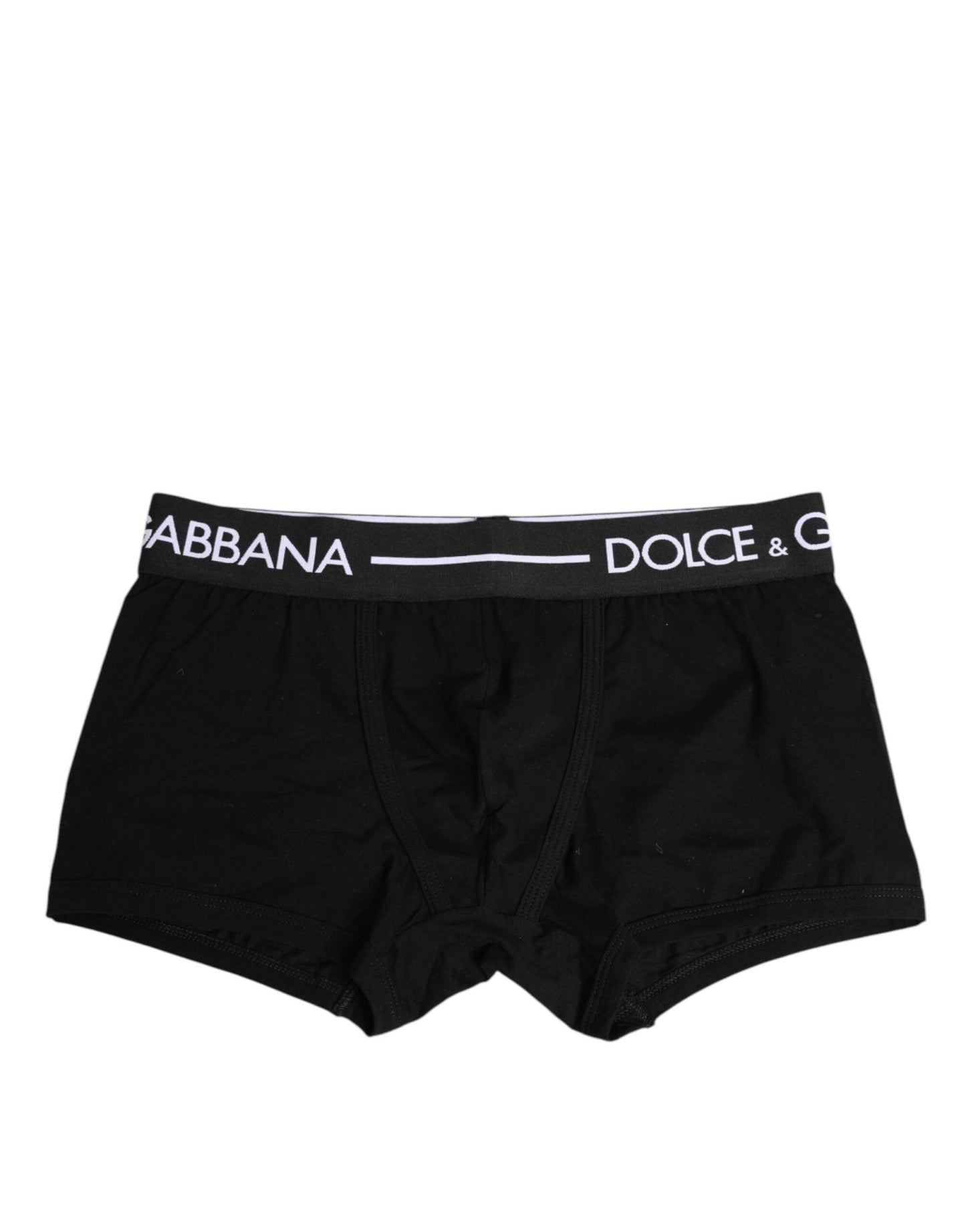 Dolce & Gabbana Black Cotton Stretch Regular Boxer Underwear – IT4 | S par Dolce & Gabbana | Disponible sur Sandy Store ByNet
