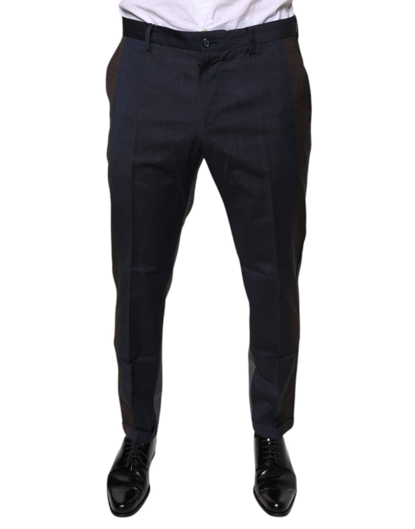 Dolce & Gabbana Black Cotton Wool Formal Dress Pants – IT50 | L par Dolce & Gabbana | Disponible sur Sandy Store ByNet