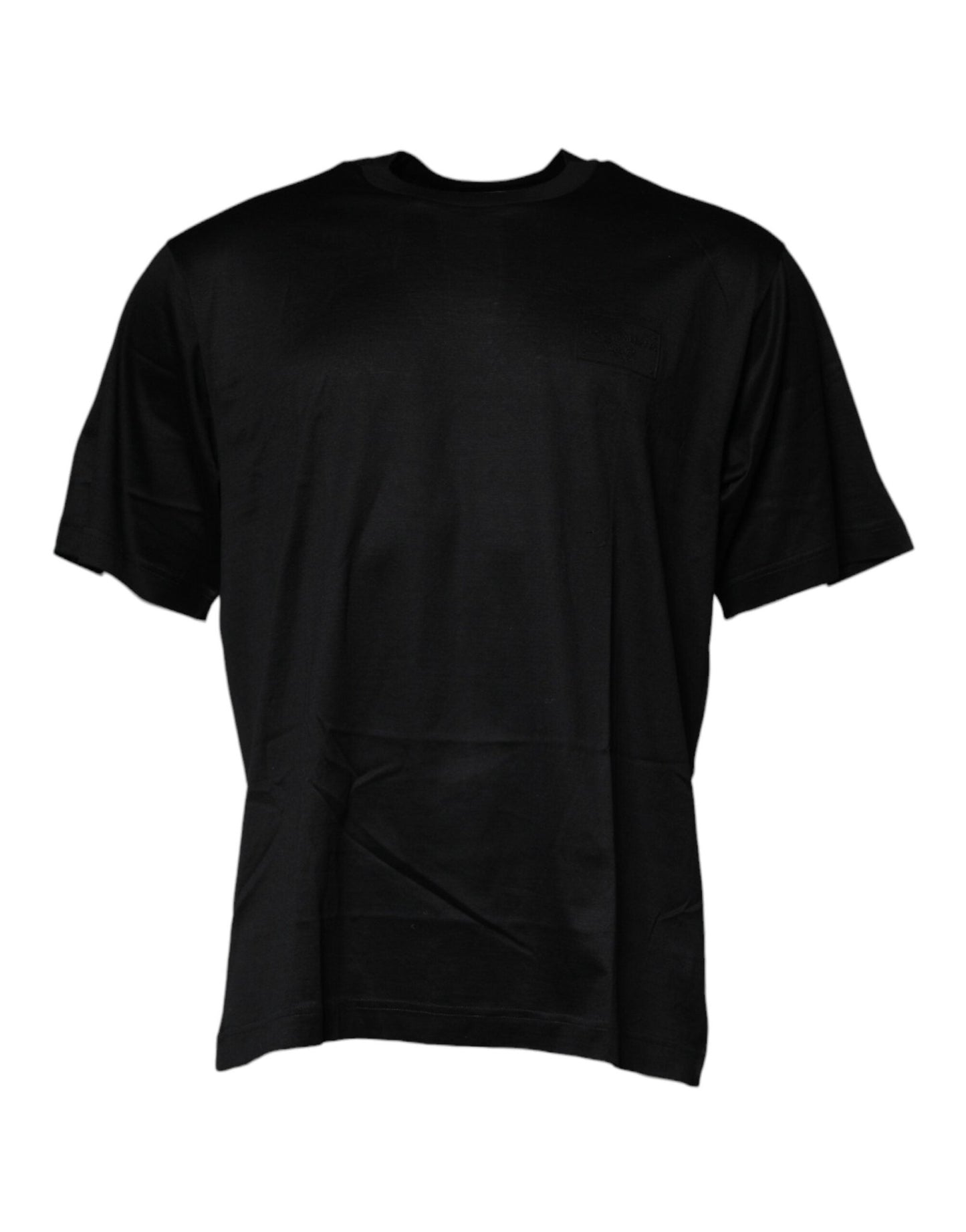 Dolce & Gabbana Black Crew Neck Short Sleeve T-shirt – IT52 | XL par Dolce & Gabbana | Disponible sur Sandy Store ByNet