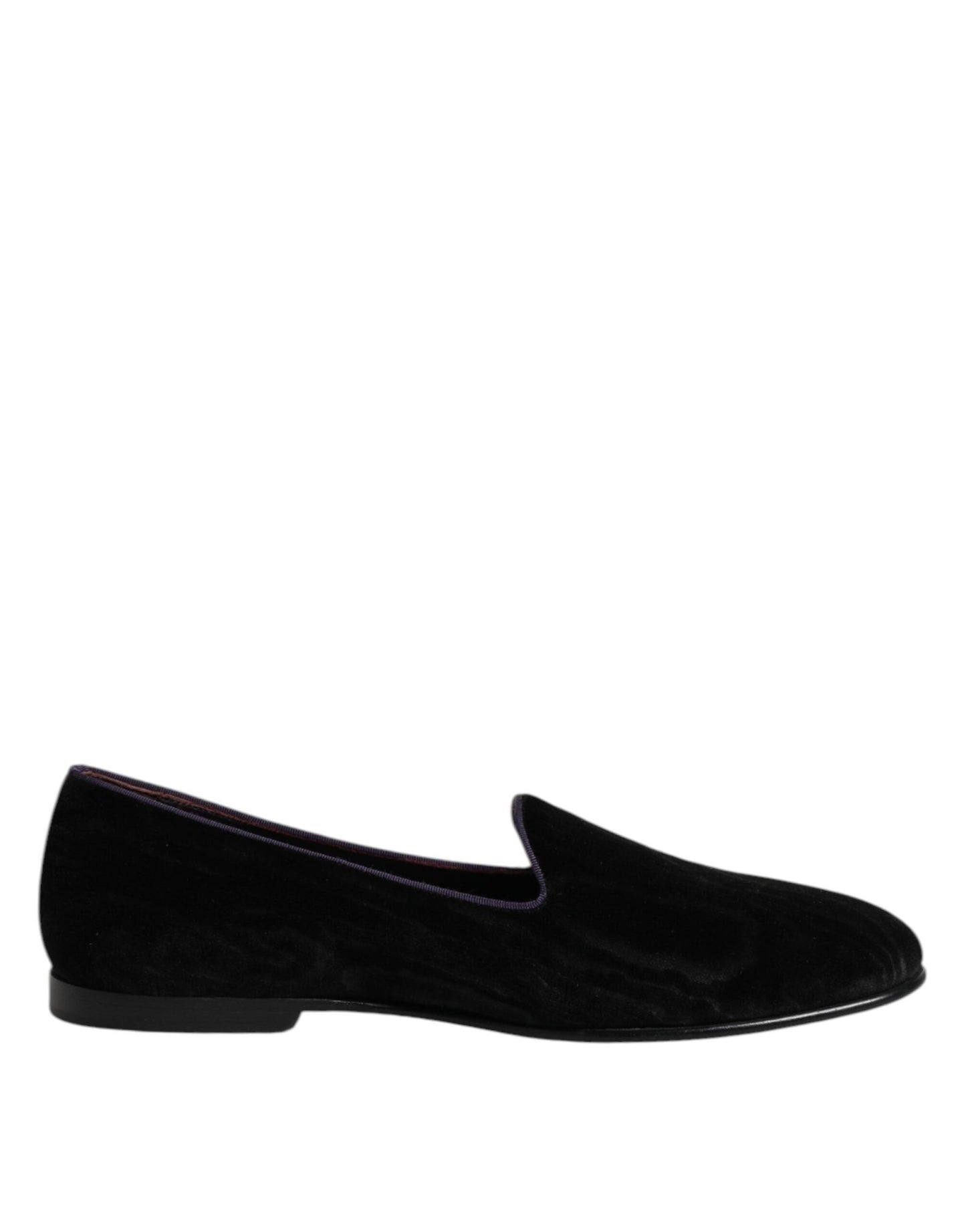 Dolce & Gabbana Black DG Crown Embroidery Loafers Slip On Shoes – EU42/US9 par Dolce & Gabbana | Disponible sur Sandy Store ByNet