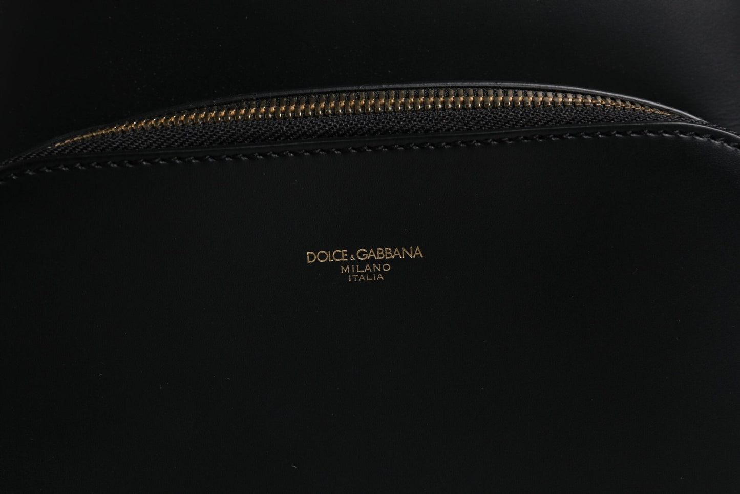 Dolce & Gabbana Black DG Leather Logo Print Travel Back Pack Bag - Sandy Store ByNet