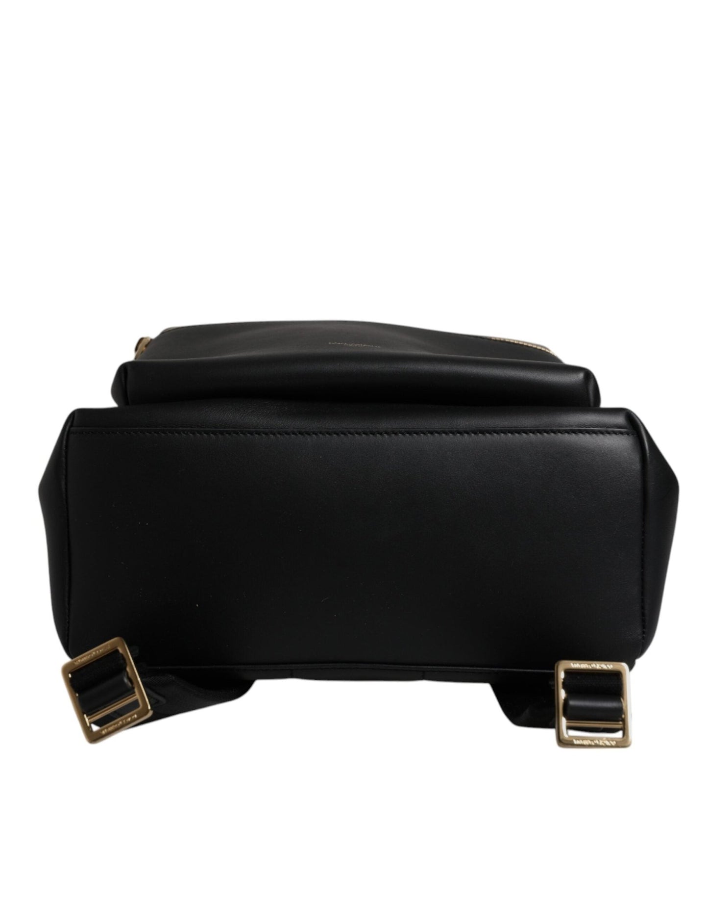 Dolce & Gabbana Black DG Leather Logo Print Travel Back Pack Bag - Sandy Store ByNet