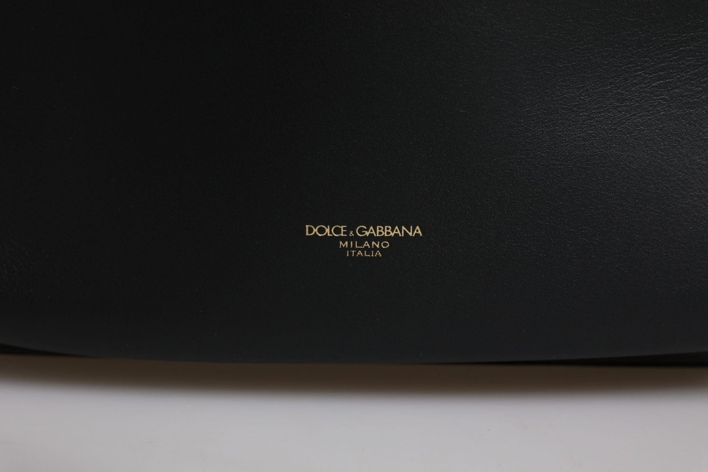 Dolce & Gabbana Black DG Leather Logo Print Travel Back Pack Bag - Sandy Store ByNet