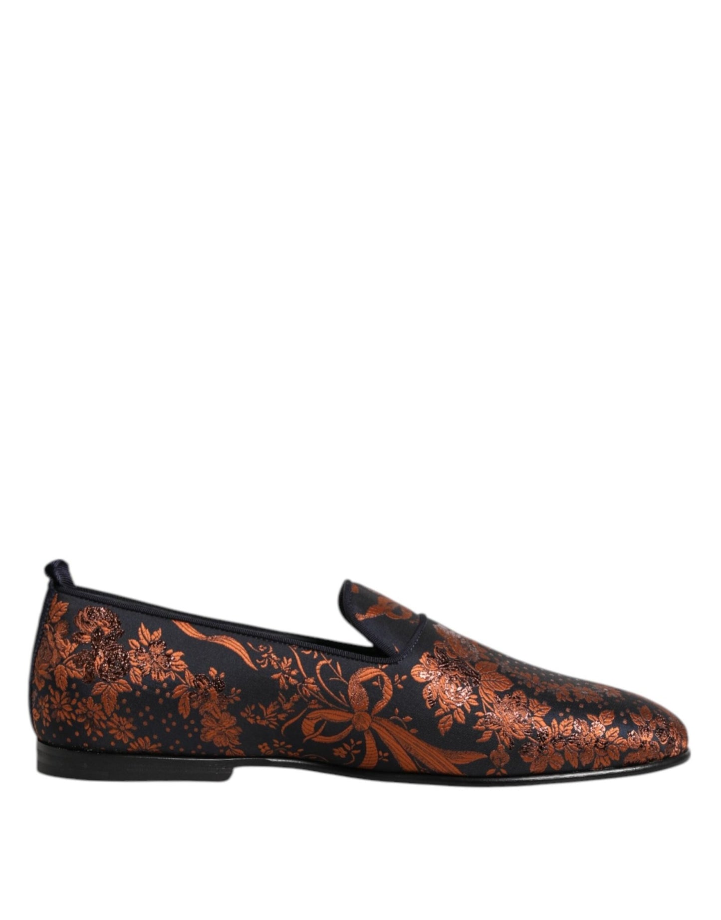 Dolce & Gabbana Black Jacquard Polyester Slip On Loafers Shoes – EU42/US9 par Dolce & Gabbana | Disponible sur Sandy Store ByNet