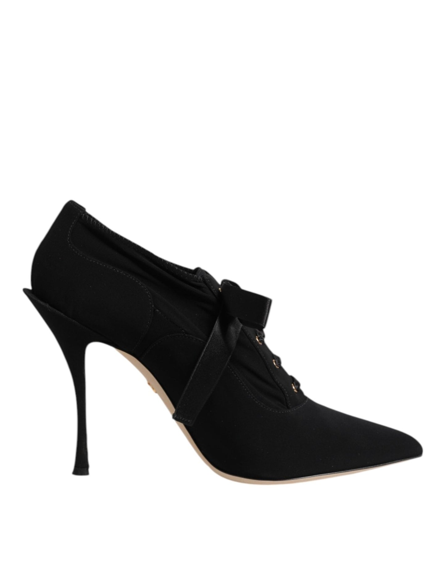 Dolce & Gabbana Black Lace Up Stiletto Heels Pumps Shoes – EU38/US7.5 par Dolce & Gabbana | Disponible sur Sandy Store ByNet