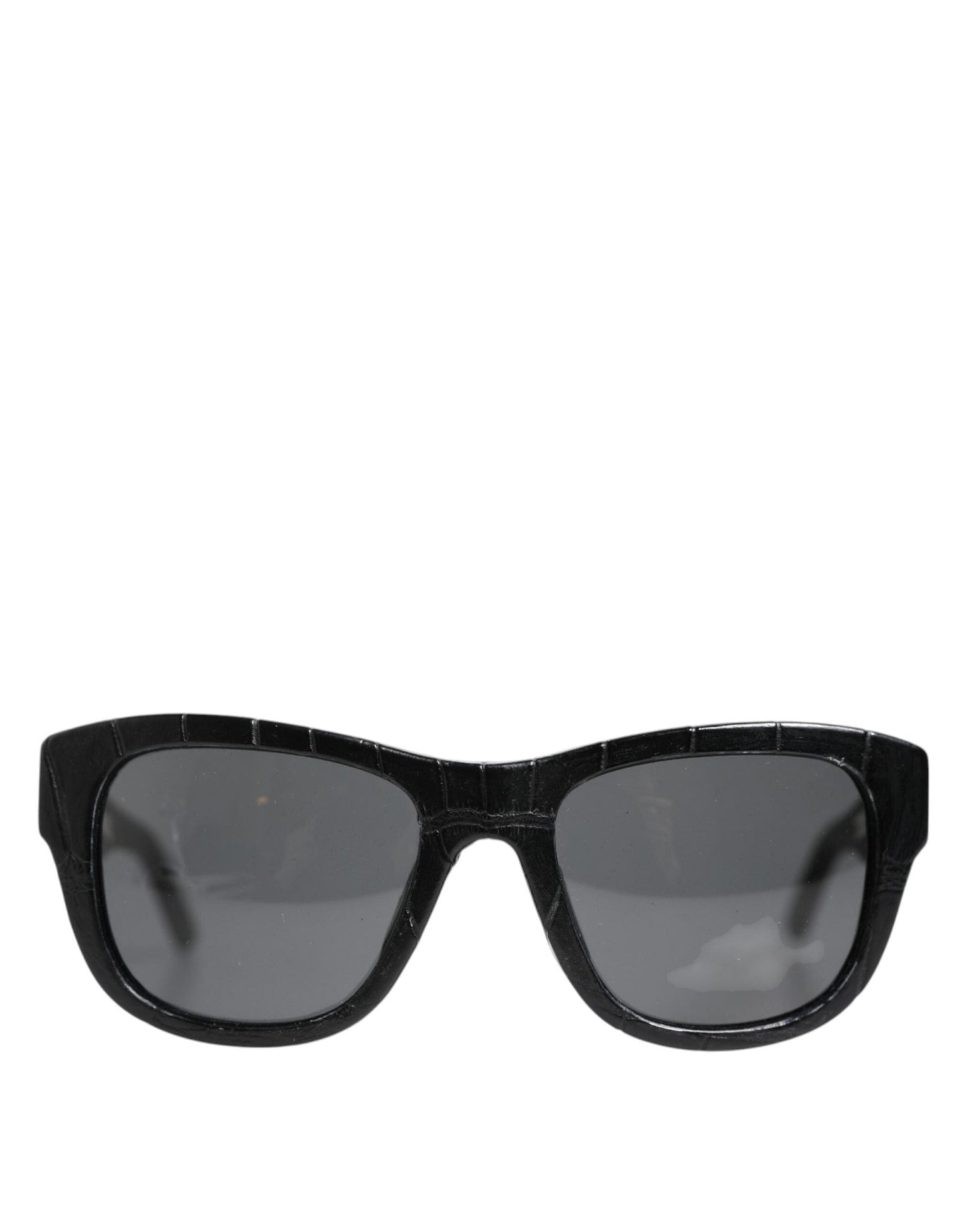 Dolce & Gabbana Black Leather Frame DG4177 Tinted Lens Sunglasses – par Dolce & Gabbana | Disponible sur Sandy Store ByNet