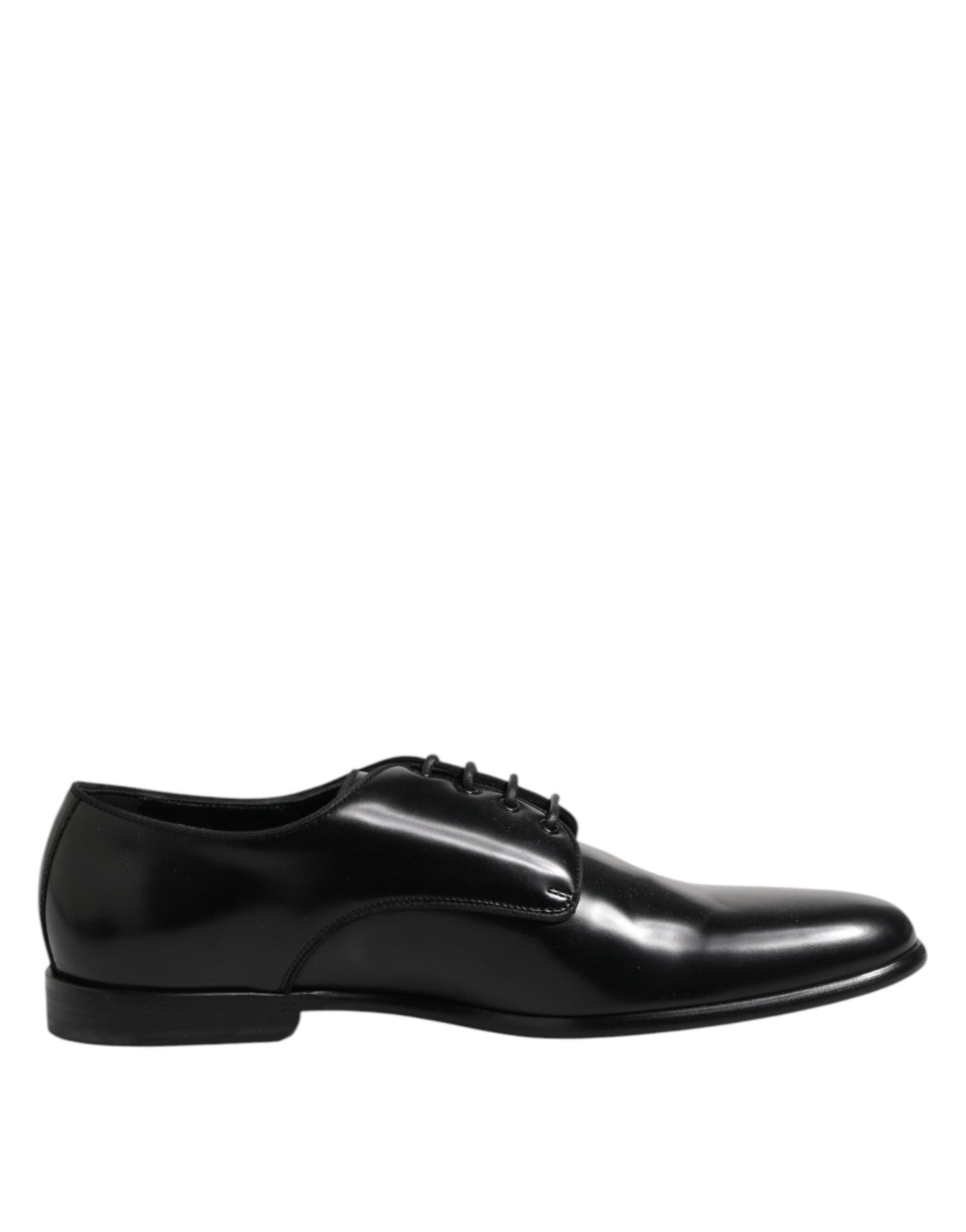 Dolce & Gabbana Black Leather Lace Up Derby Men Dress Shoes – EU42/US9 par Dolce & Gabbana | Disponible sur Sandy Store ByNet