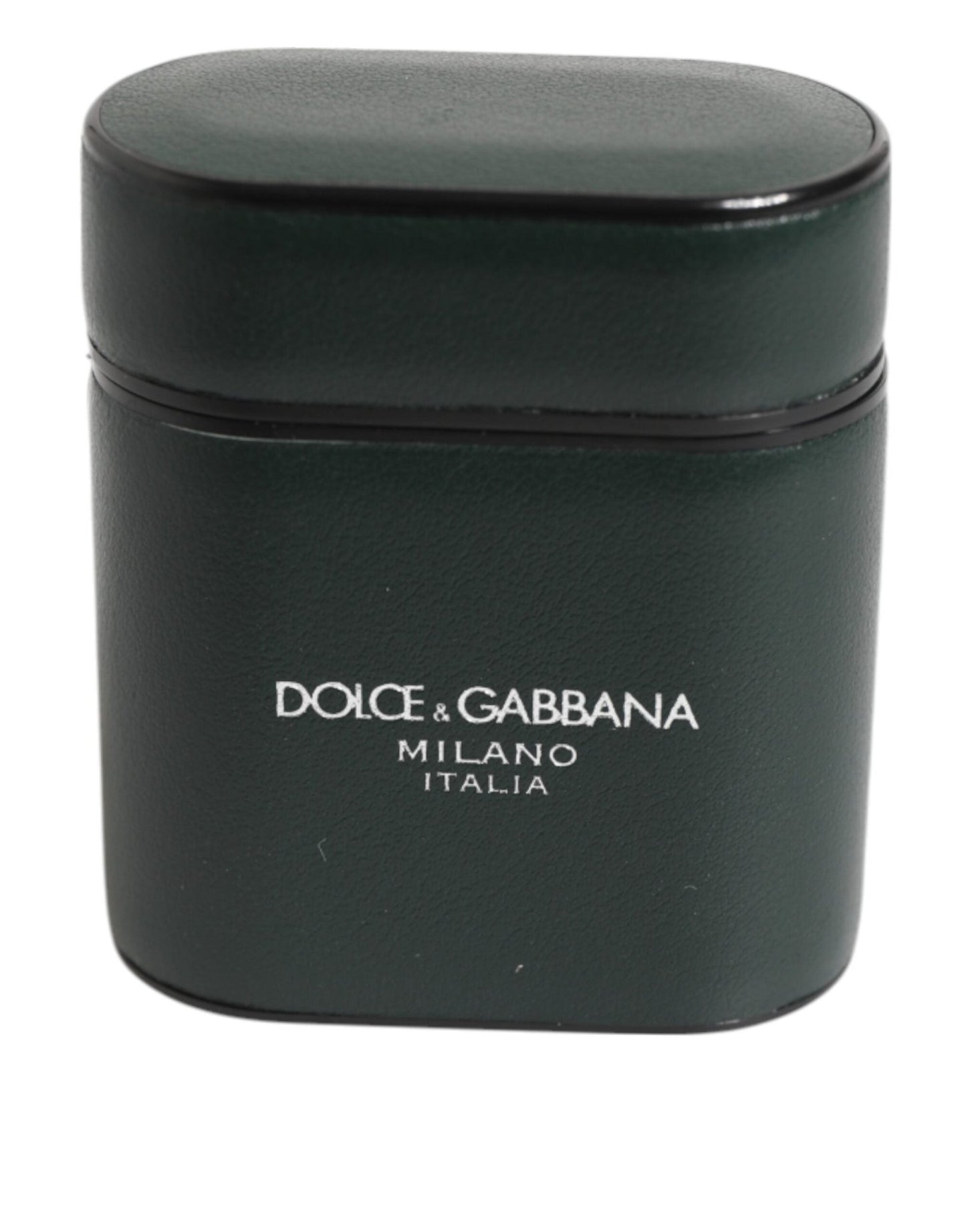 Dolce & Gabbana Black Leather Logo Print Flip Holder Men Airpods Case – par Dolce & Gabbana | Disponible sur Sandy Store ByNet