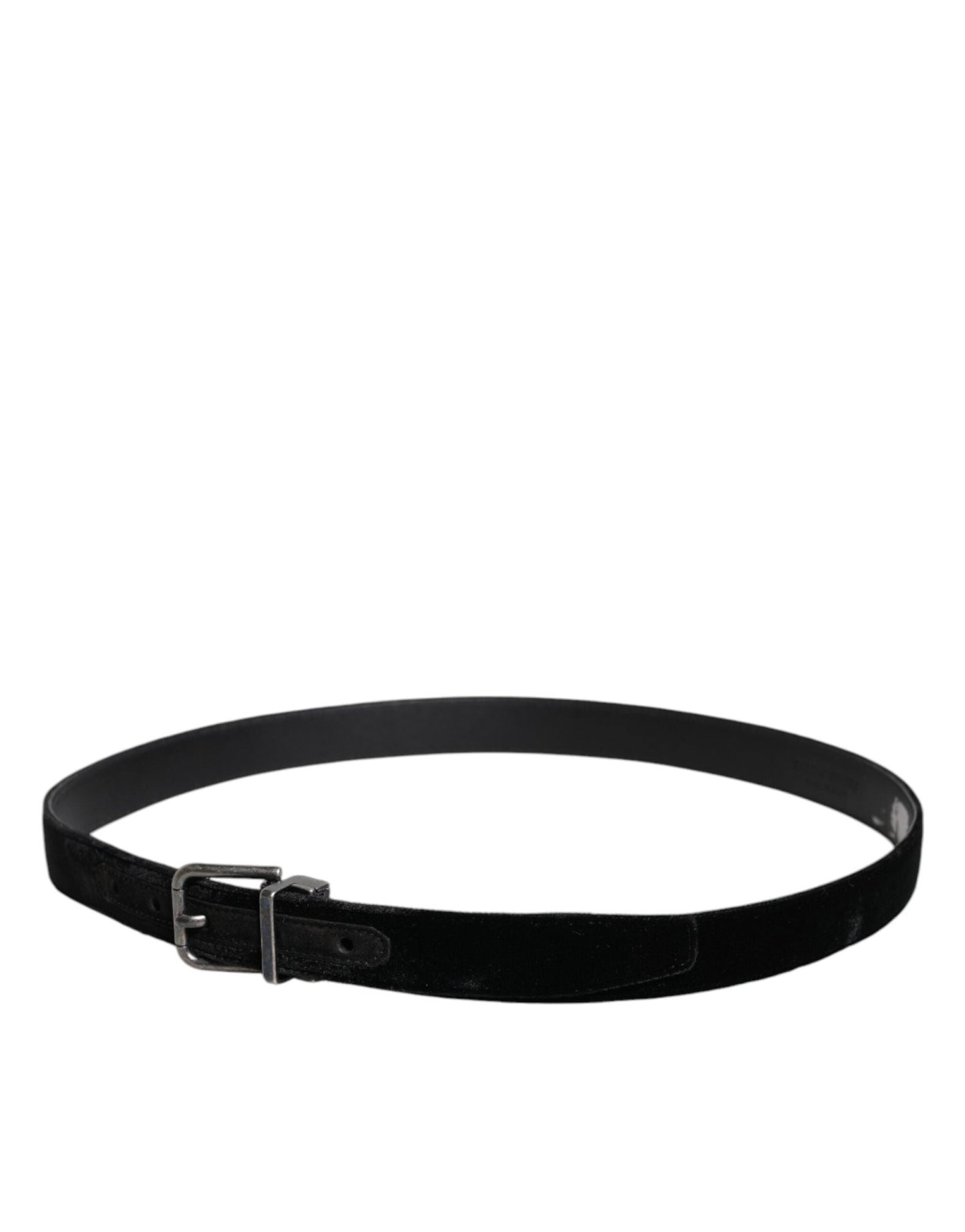 Dolce & Gabbana Black Leather Metal Buckle Classic Belt - Sandy Store ByNet