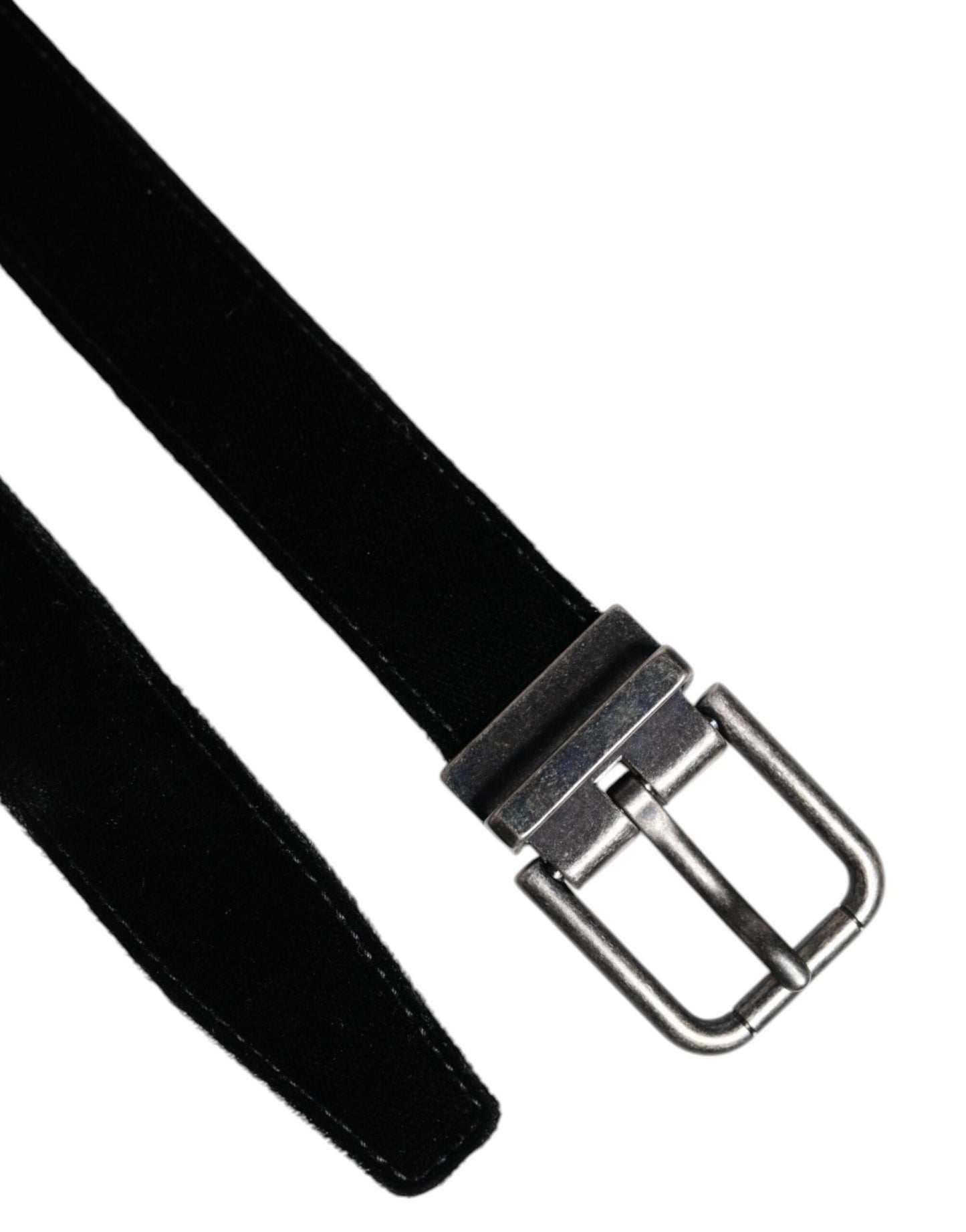 Dolce & Gabbana Black Leather Metal Buckle Classic Belt - Sandy Store ByNet