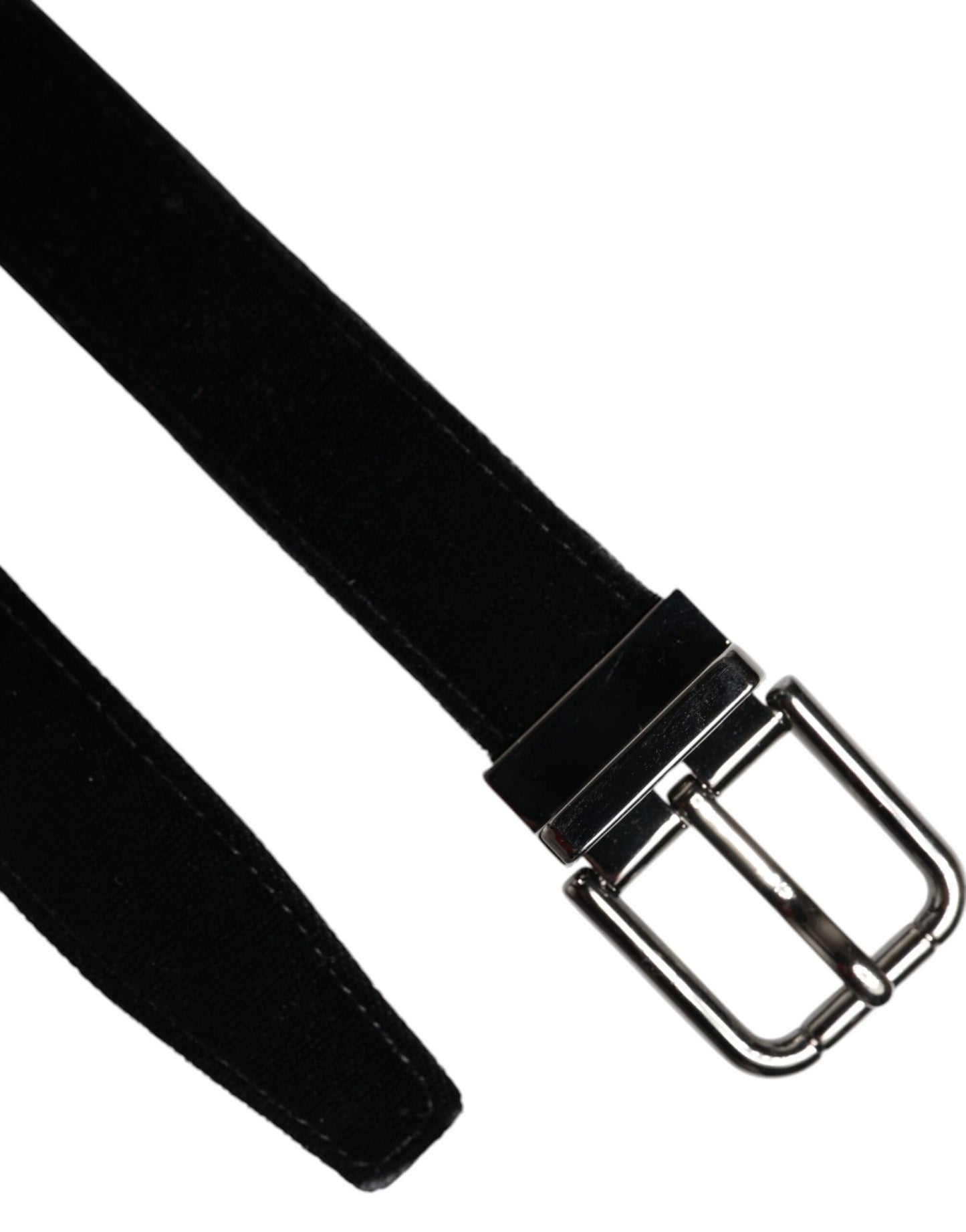 Dolce & Gabbana Black Leather Metal Buckle Classic Belt - Sandy Store ByNet