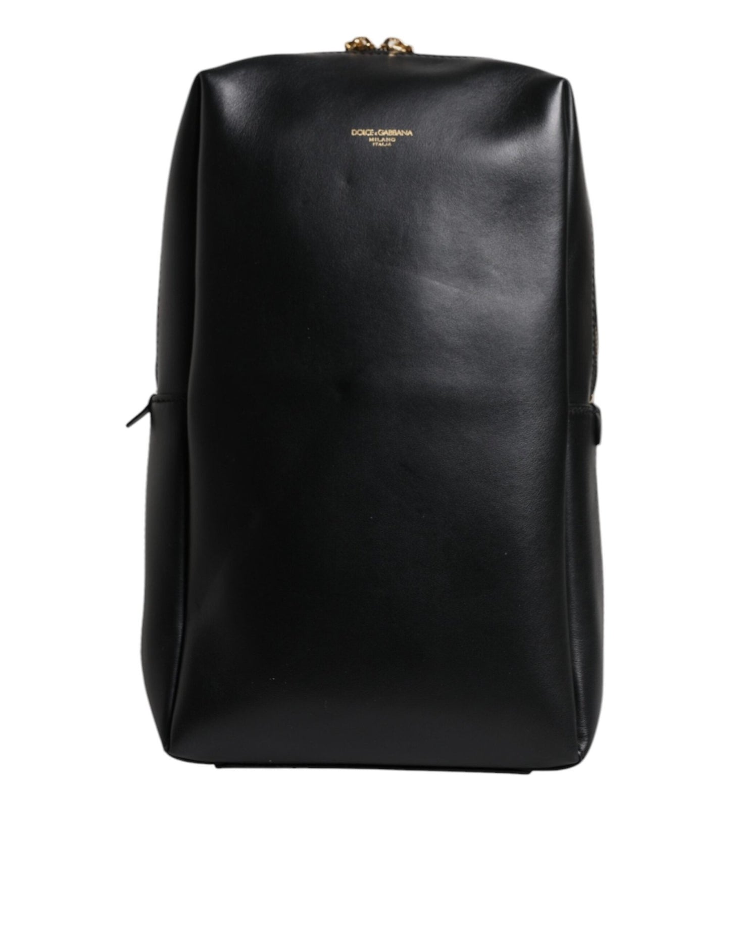 Dolce & Gabbana Black Logo Leather Belt Waist Shoulder Men Crossbody Bag - Sandy Store ByNet