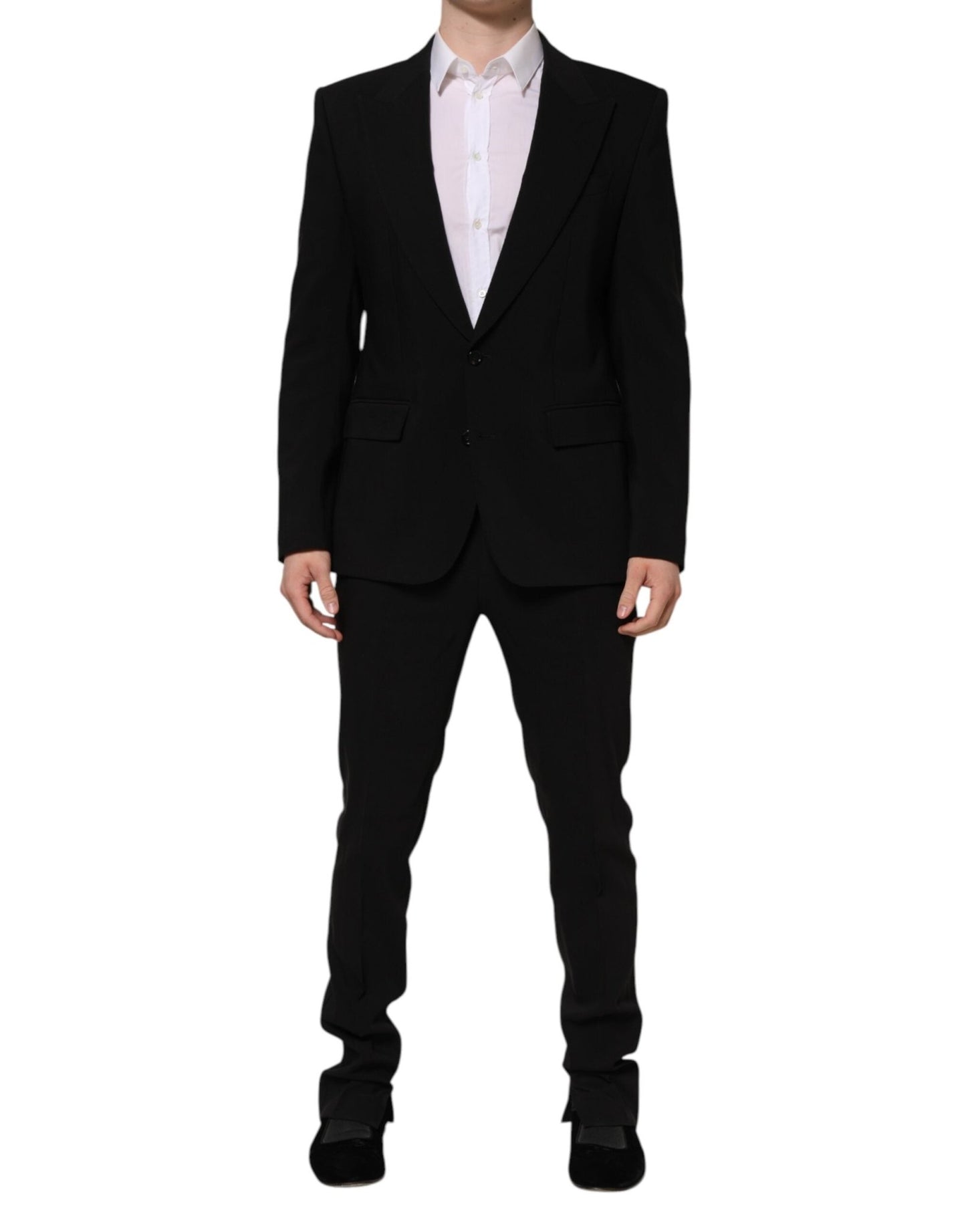 Dolce & Gabbana Black MARTINI Single Breasted 2 Piece Suit – IT52 | XL par Dolce & Gabbana | Disponible sur Sandy Store ByNet