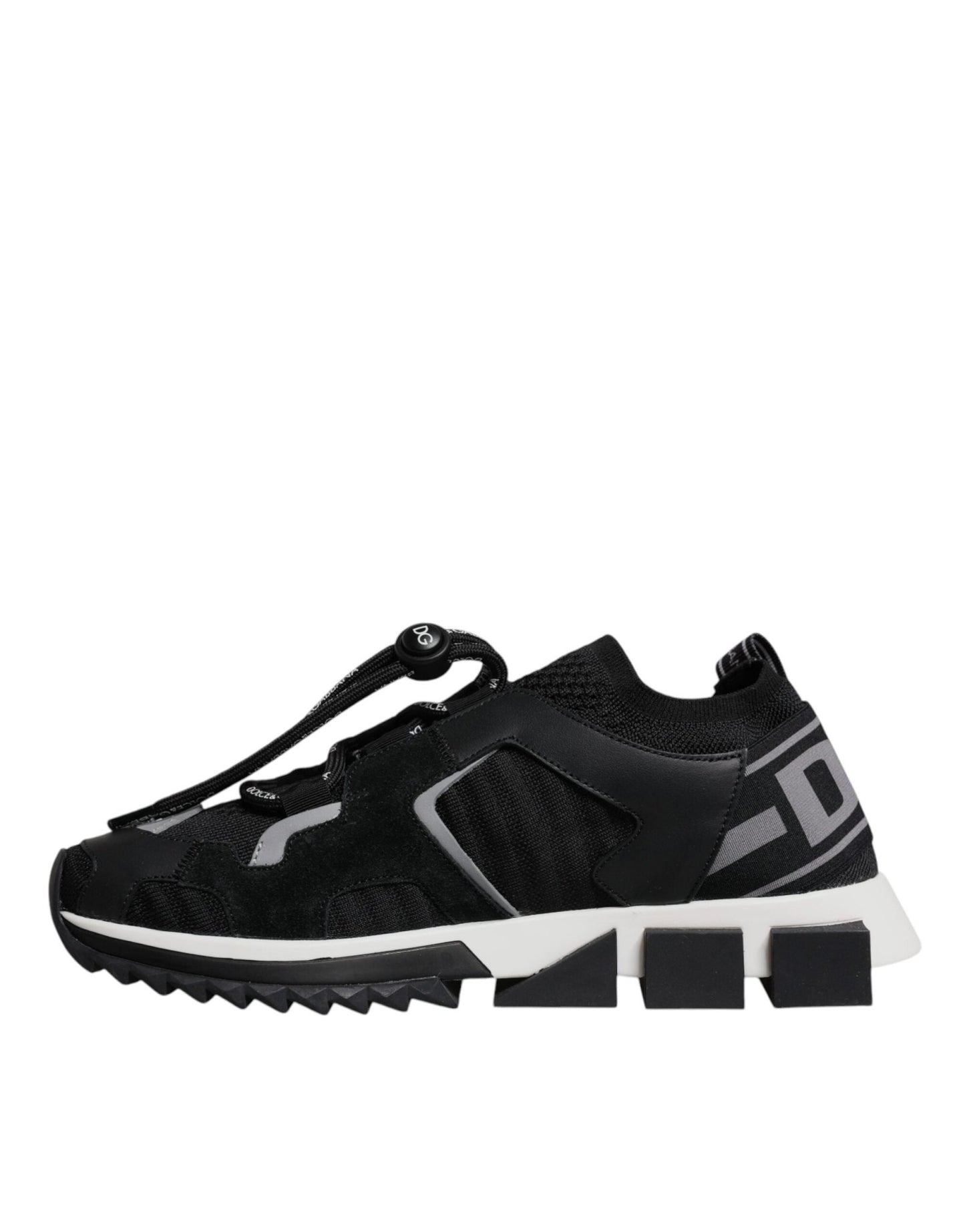 Dolce & Gabbana Black Mesh Sorrento Trekking Sneakers Shoes – EU36.5/US6 par Dolce & Gabbana | Disponible sur Sandy Store ByNet