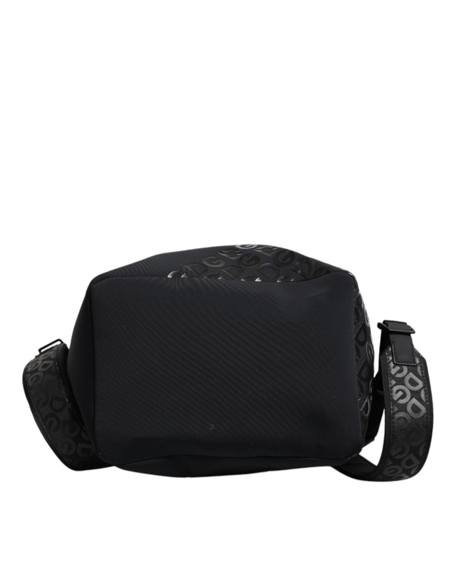 Dolce & Gabbana Black Neoprene Nylon DG Logo School Backpack Bag - Sandy Store ByNet