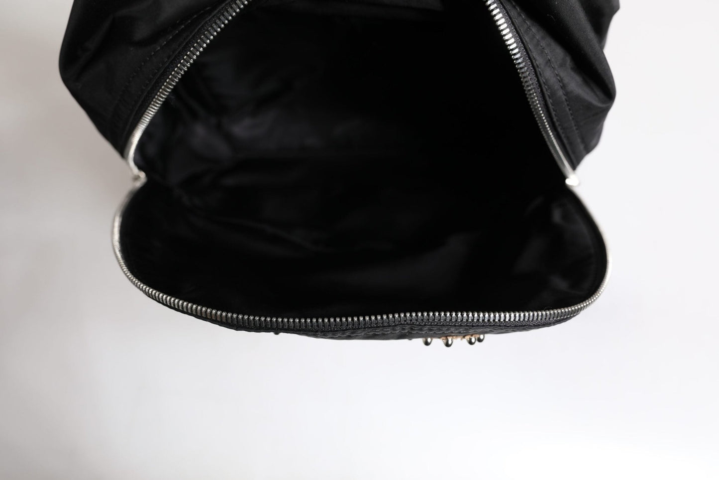 Dolce & Gabbana Black Nylon #DGFAMILY Embellished Backpack VULCANO Bag - Sandy Store ByNet