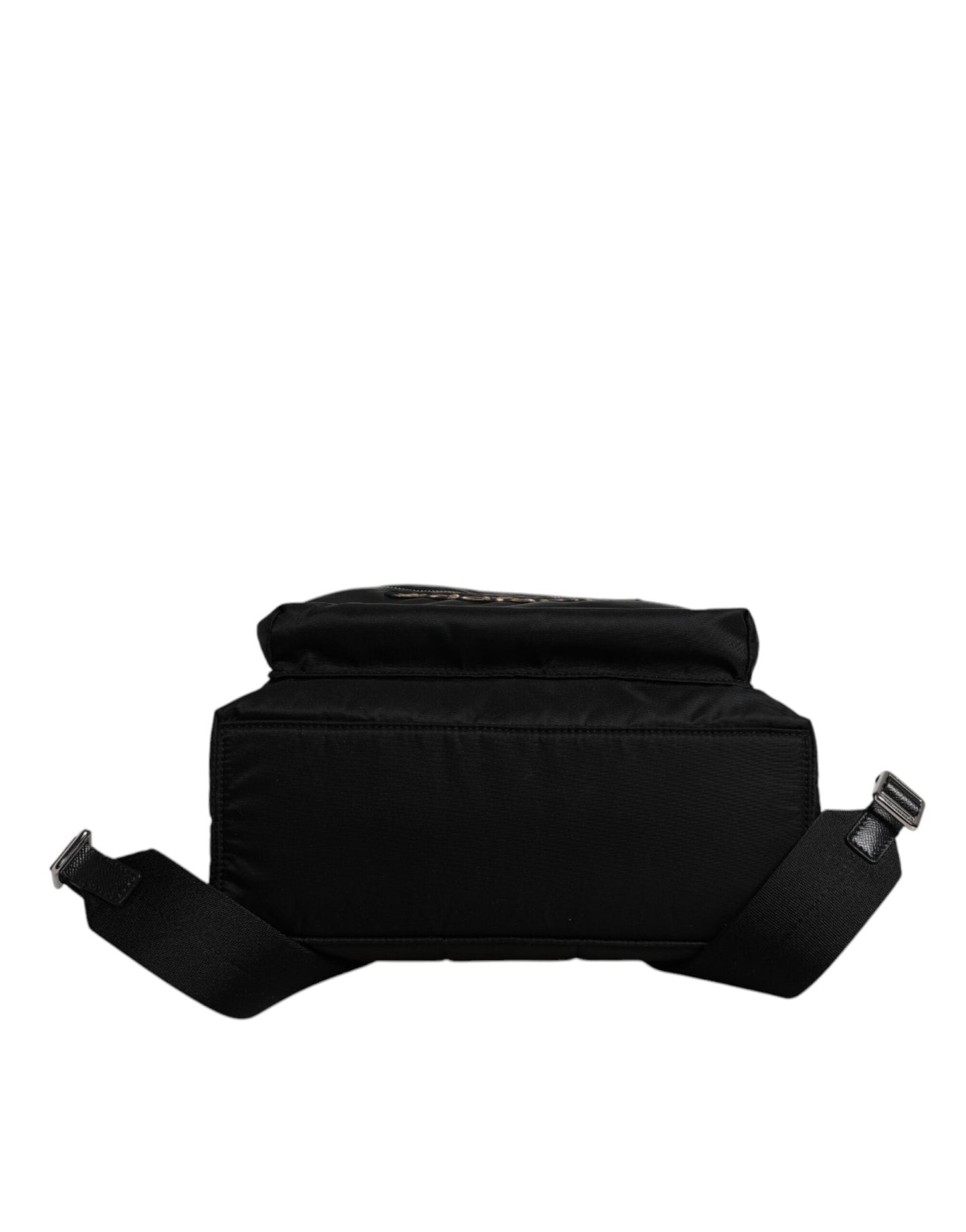 Dolce & Gabbana Black Nylon #DGFAMILY Embellished Backpack VULCANO Bag - Sandy Store ByNet