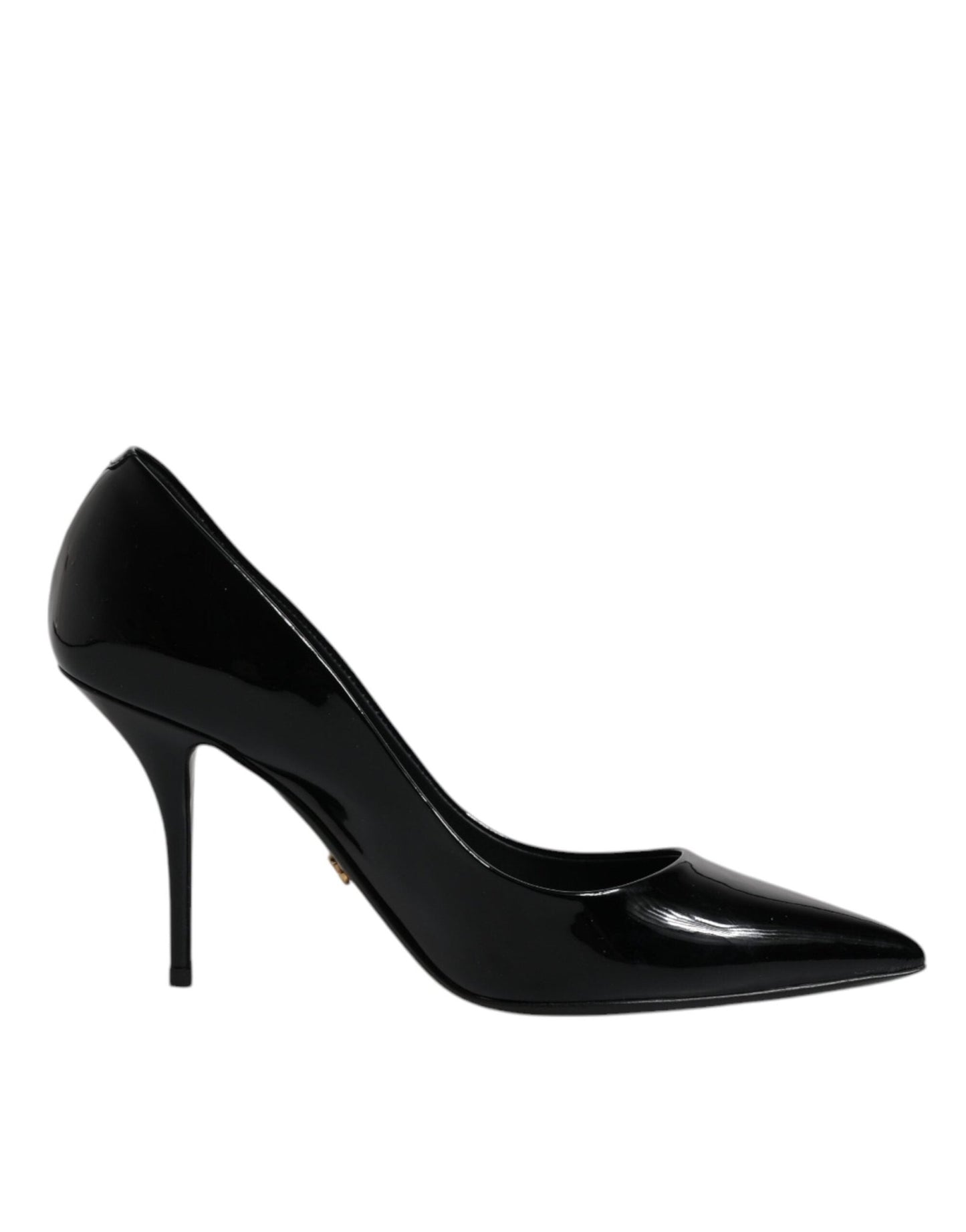 Dolce & Gabbana Black Patent Leather High Heels Pumps Shoes - Sandy Store ByNet
