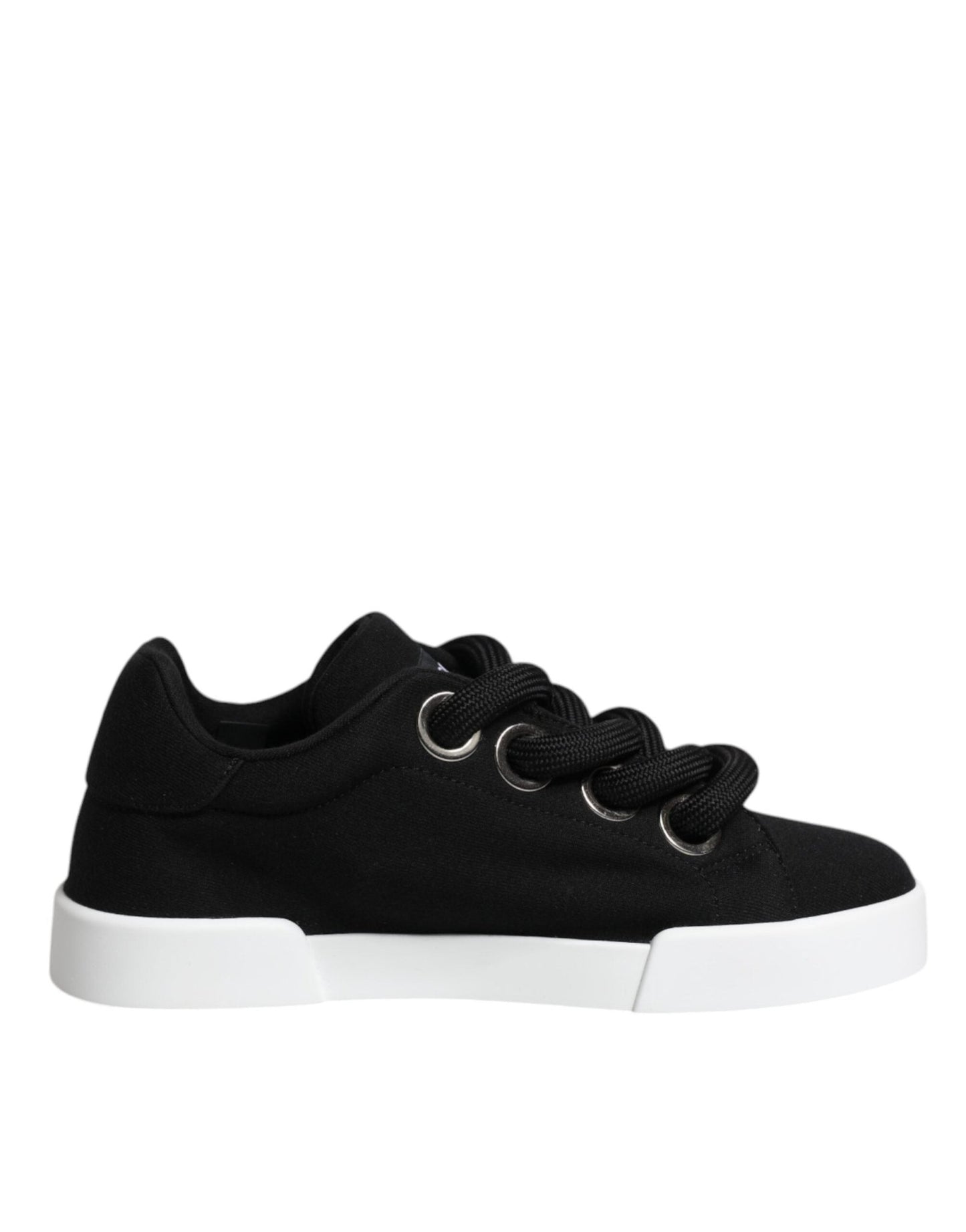 Dolce & Gabbana Black Portofino Low Top Sneakers Shoes – EU37/US7 par Dolce & Gabbana | Disponible sur Sandy Store ByNet
