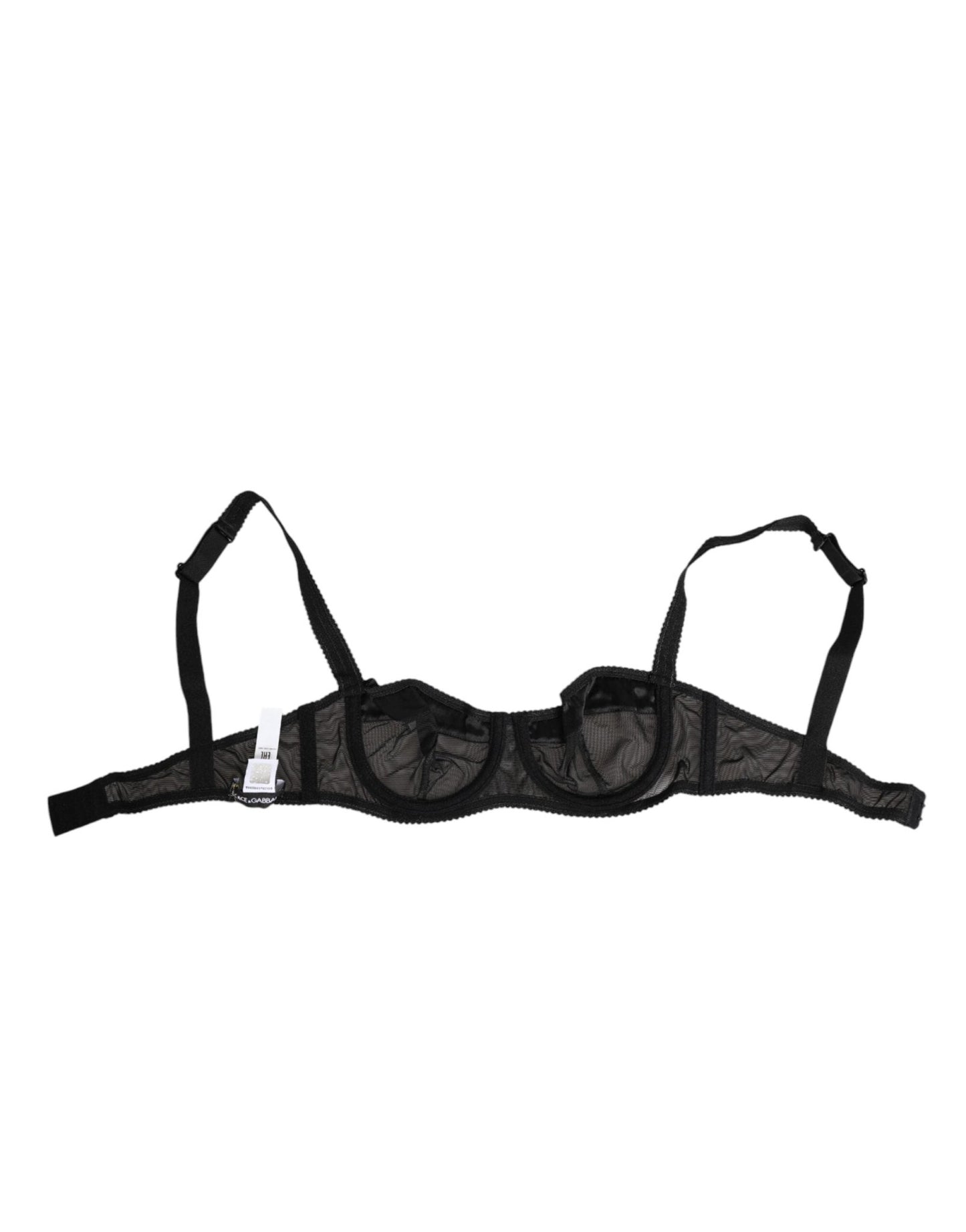 Dolce & Gabbana Black Sheer Mesh Underwire Bra Underwear – IT2 | S par Dolce & Gabbana | Disponible sur Sandy Store ByNet