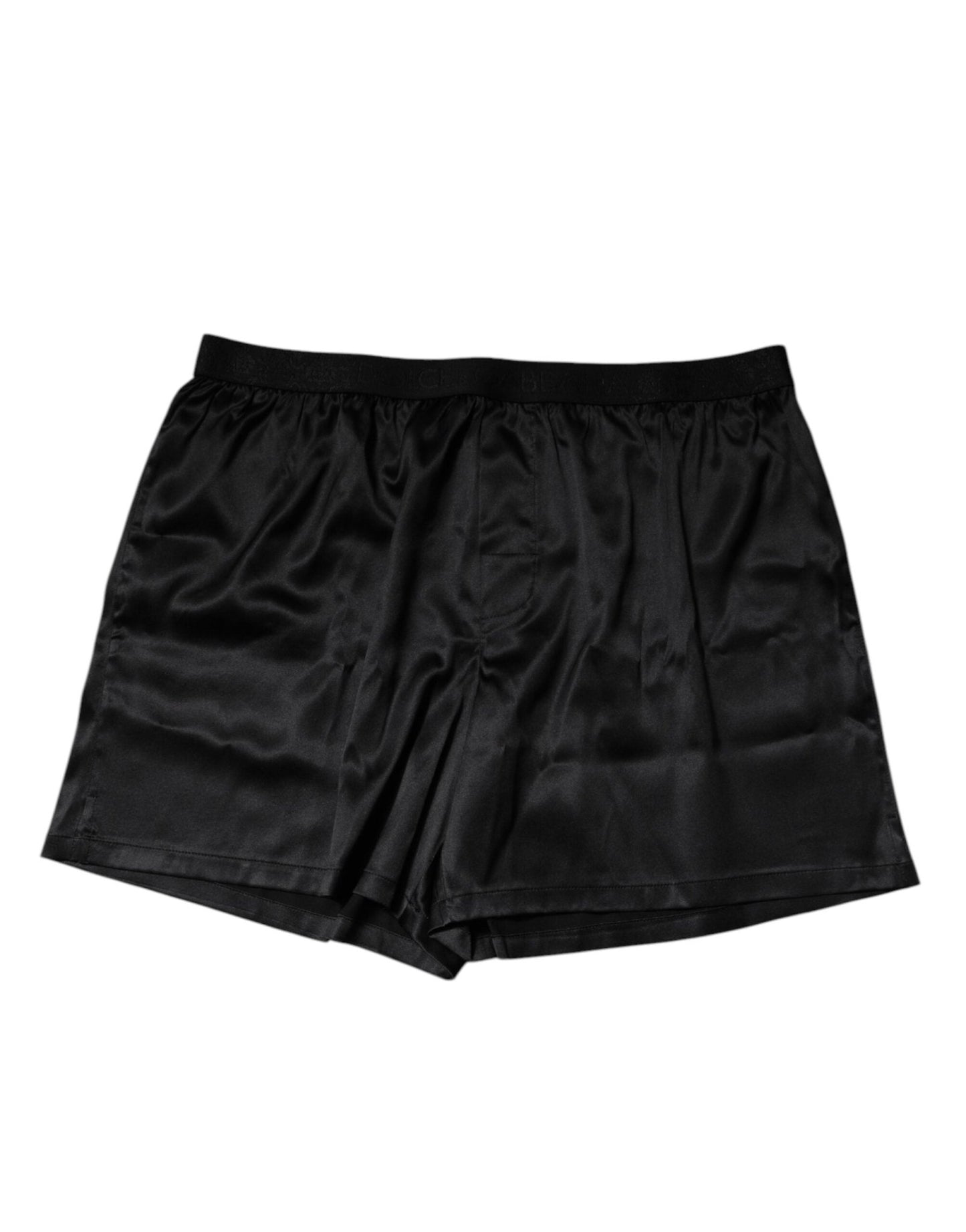Dolce & Gabbana Black Silk Regular Men Boxer Shorts Underwear – IT7 | XL par Dolce & Gabbana | Disponible sur Sandy Store ByNet