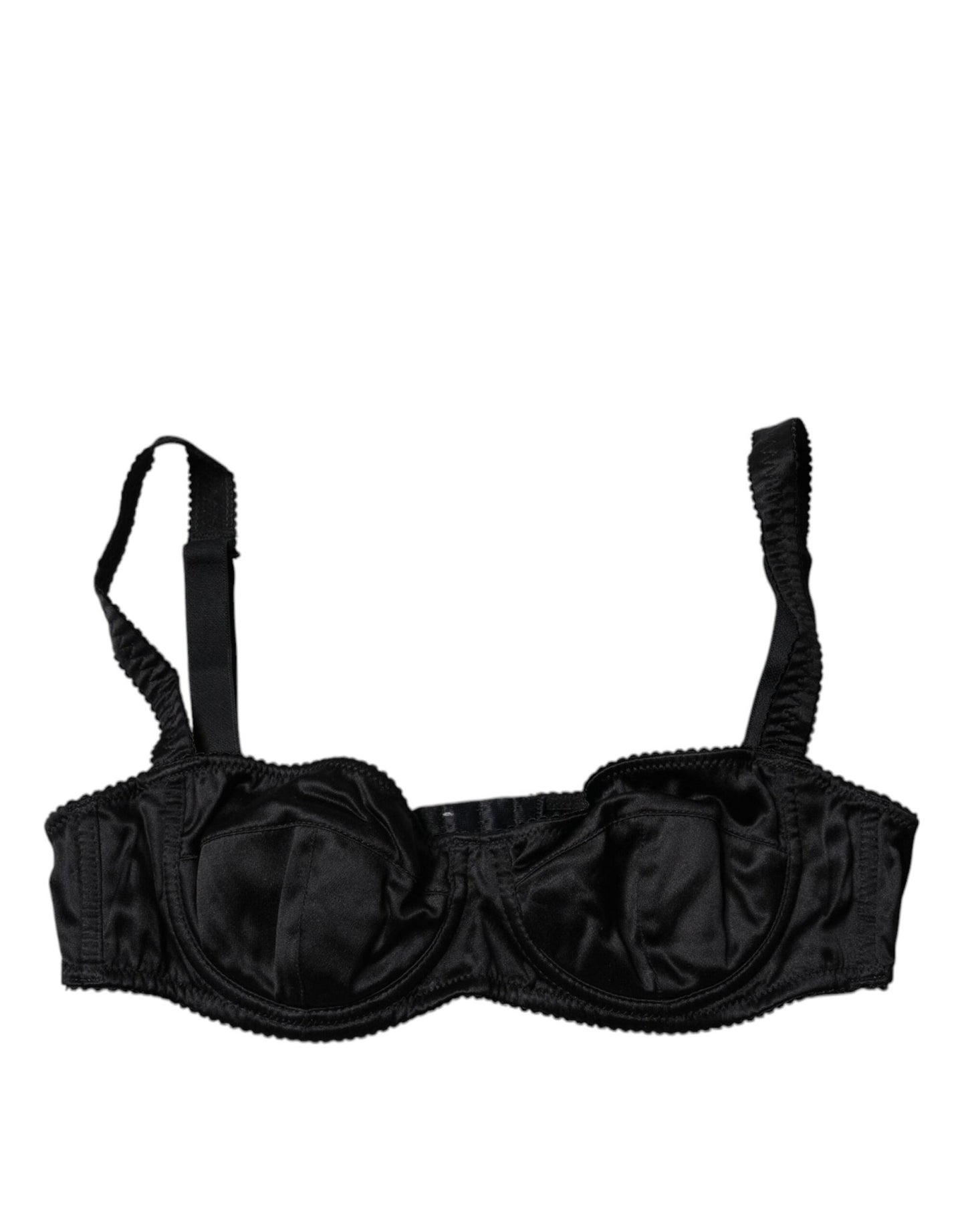 Dolce & Gabbana Black Silk Stretch Balconette Brassiere Underwear – IT2 | S par Dolce & Gabbana | Disponible sur Sandy Store ByNet