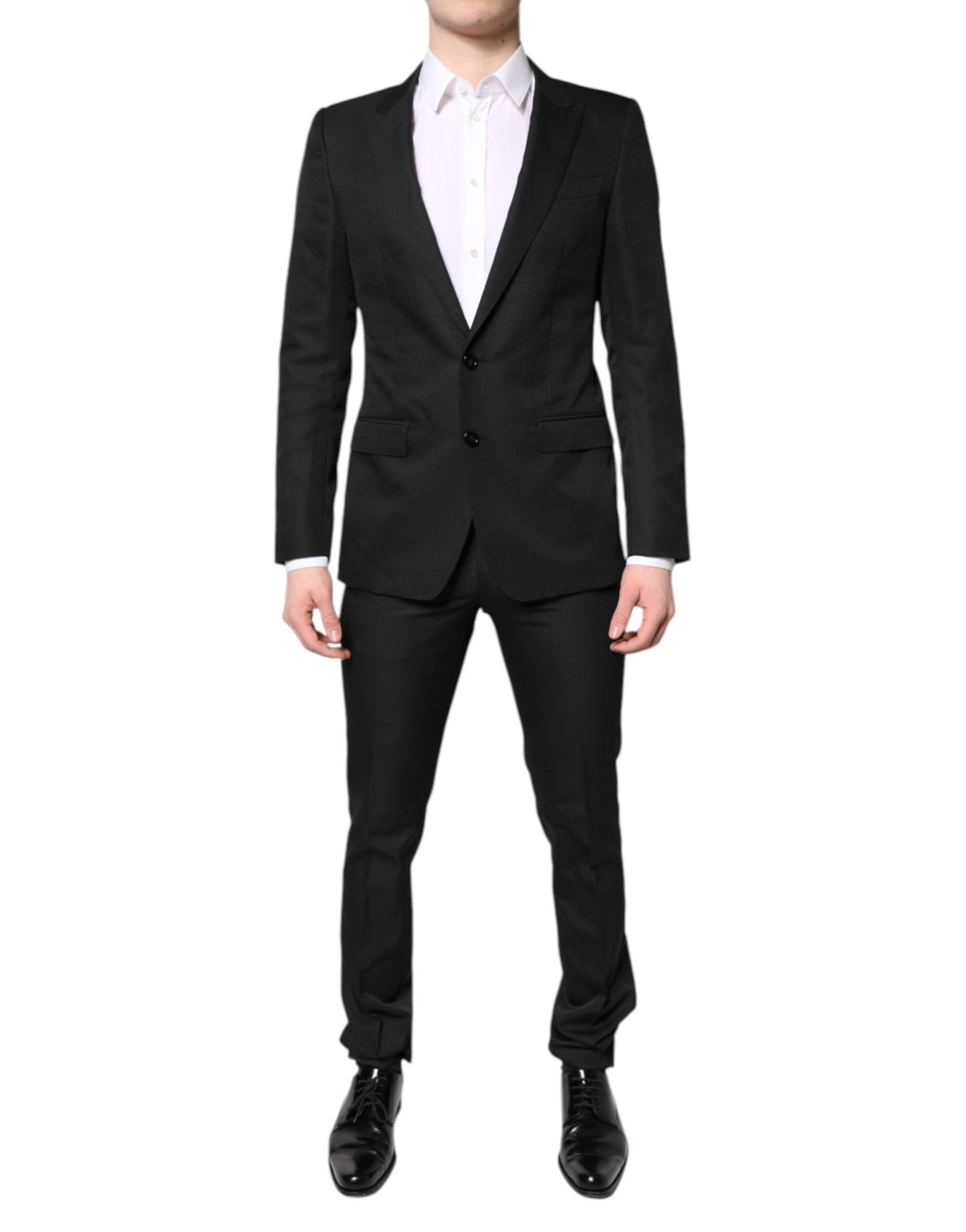Dolce & Gabbana Black Single Breasted Formal 2 Piece Suit – IT46 | S par Dolce & Gabbana | Disponible sur Sandy Store ByNet