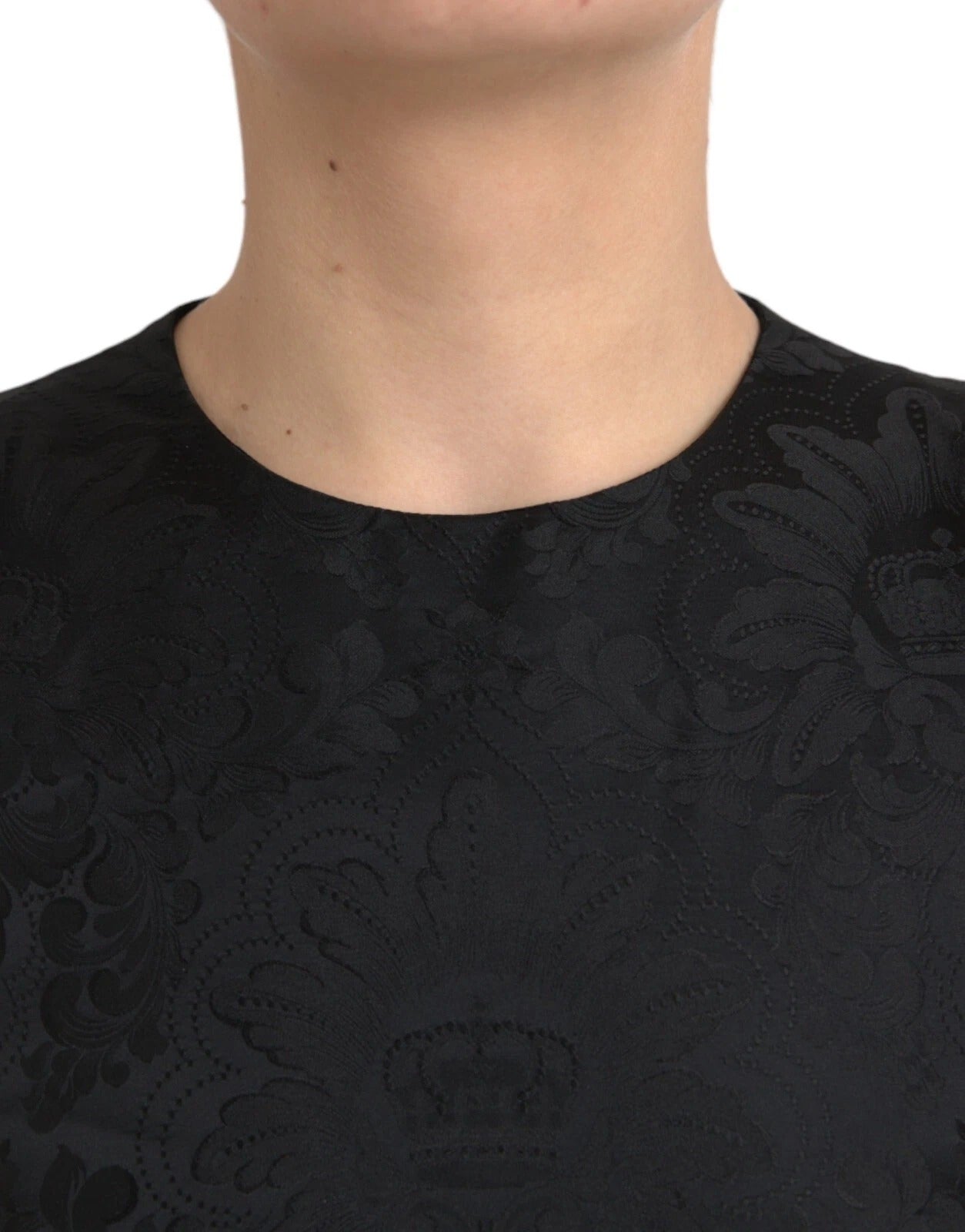 Dolce & Gabbana Black Sleeveless Bodycon A - line Mini Dress – IT40|S par Dolce & Gabbana | Disponible sur Sandy Store ByNet