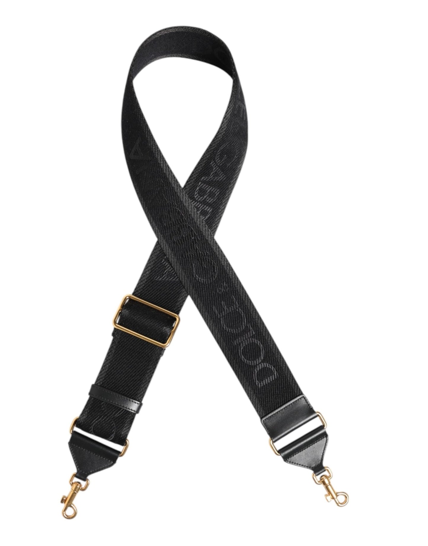 Dolce & Gabbana Black Solid Viscose Bag Shoulder Strap – par Dolce & Gabbana | Disponible sur Sandy Store ByNet