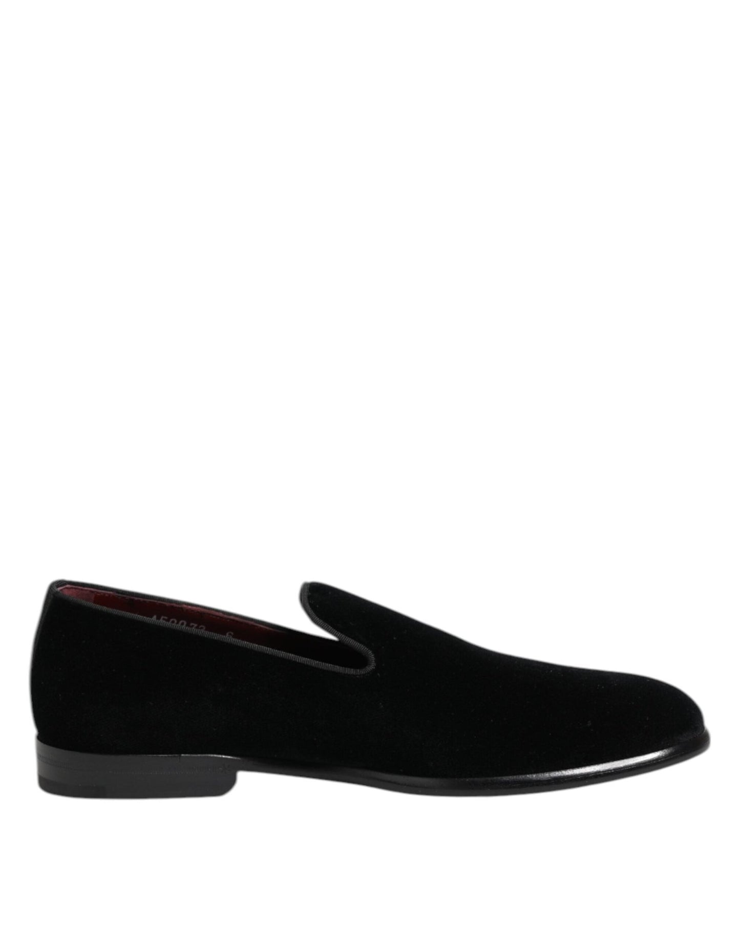 Dolce & Gabbana Black Velvet Loafers Formal Men Dress Shoes – EU39/US6 par Dolce & Gabbana | Disponible sur Sandy Store ByNet