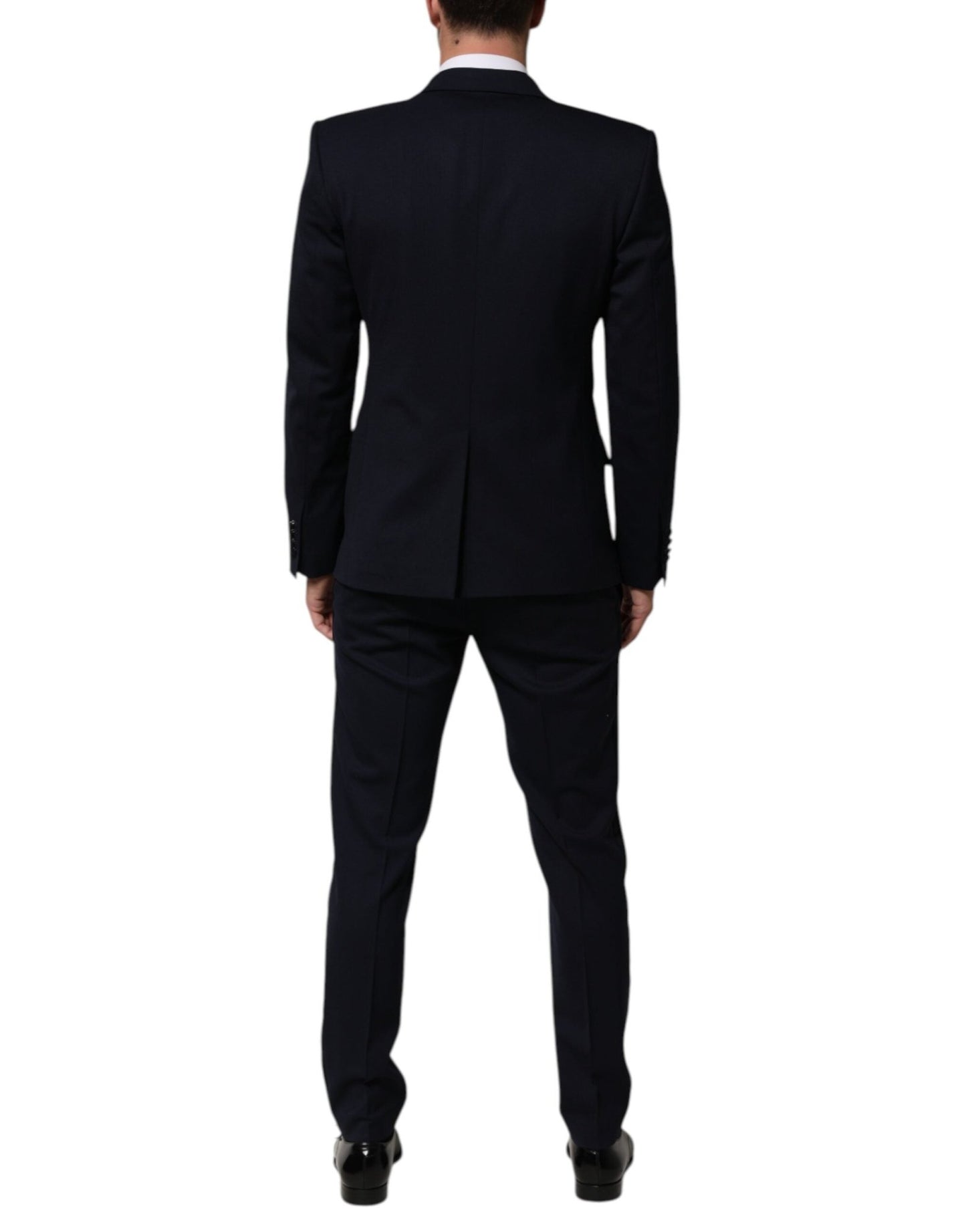 Dolce & Gabbana Black Wool 3 Piece Slim Fit Formal Men Suit – IT50 | L par Dolce & Gabbana | Disponible sur Sandy Store ByNet