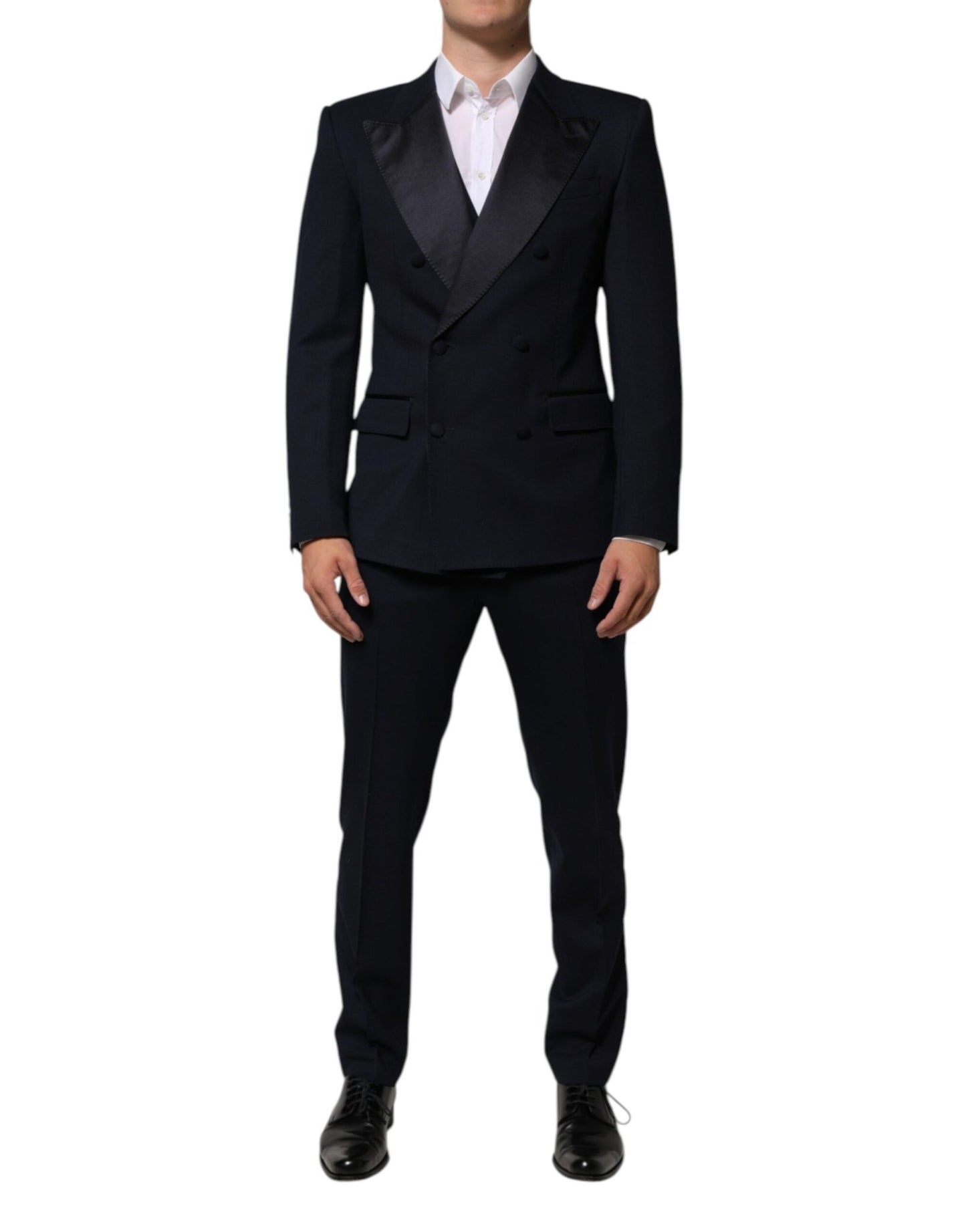 Dolce & Gabbana Black Wool 3 Piece Slim Fit Formal Men Suit – IT50 | L par Dolce & Gabbana | Disponible sur Sandy Store ByNet