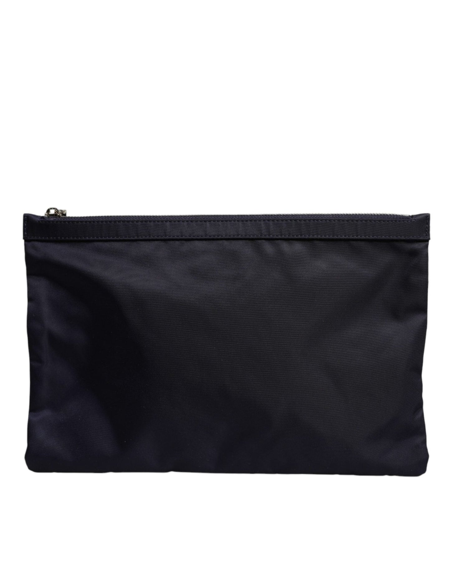 Dolce & Gabbana Blue DG Logo Patch Embellished Pouch Clutch Bag - Sandy Store ByNet