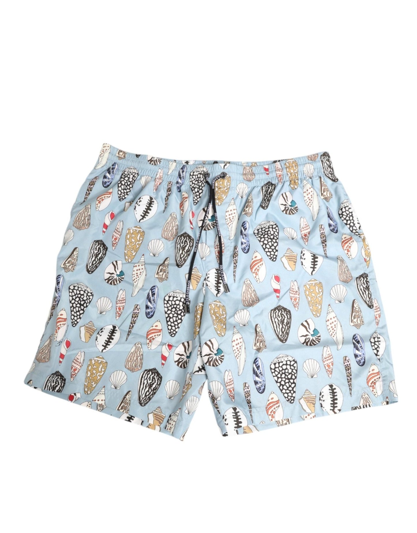 Dolce & Gabbana Blue Seashell Print Nylon Men Shorts Swimwear – IT4 | S par Dolce & Gabbana | Disponible sur Sandy Store ByNet