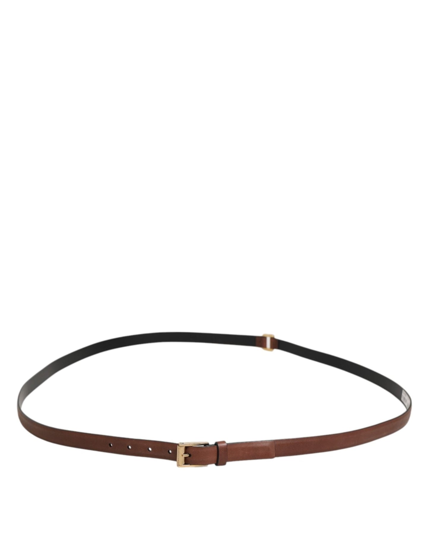 Dolce & Gabbana Brown Classic Gold Metal Logo Buckle Men Belt – 90 cm / 36 Inches par Dolce & Gabbana | Disponible sur Sandy Store ByNet
