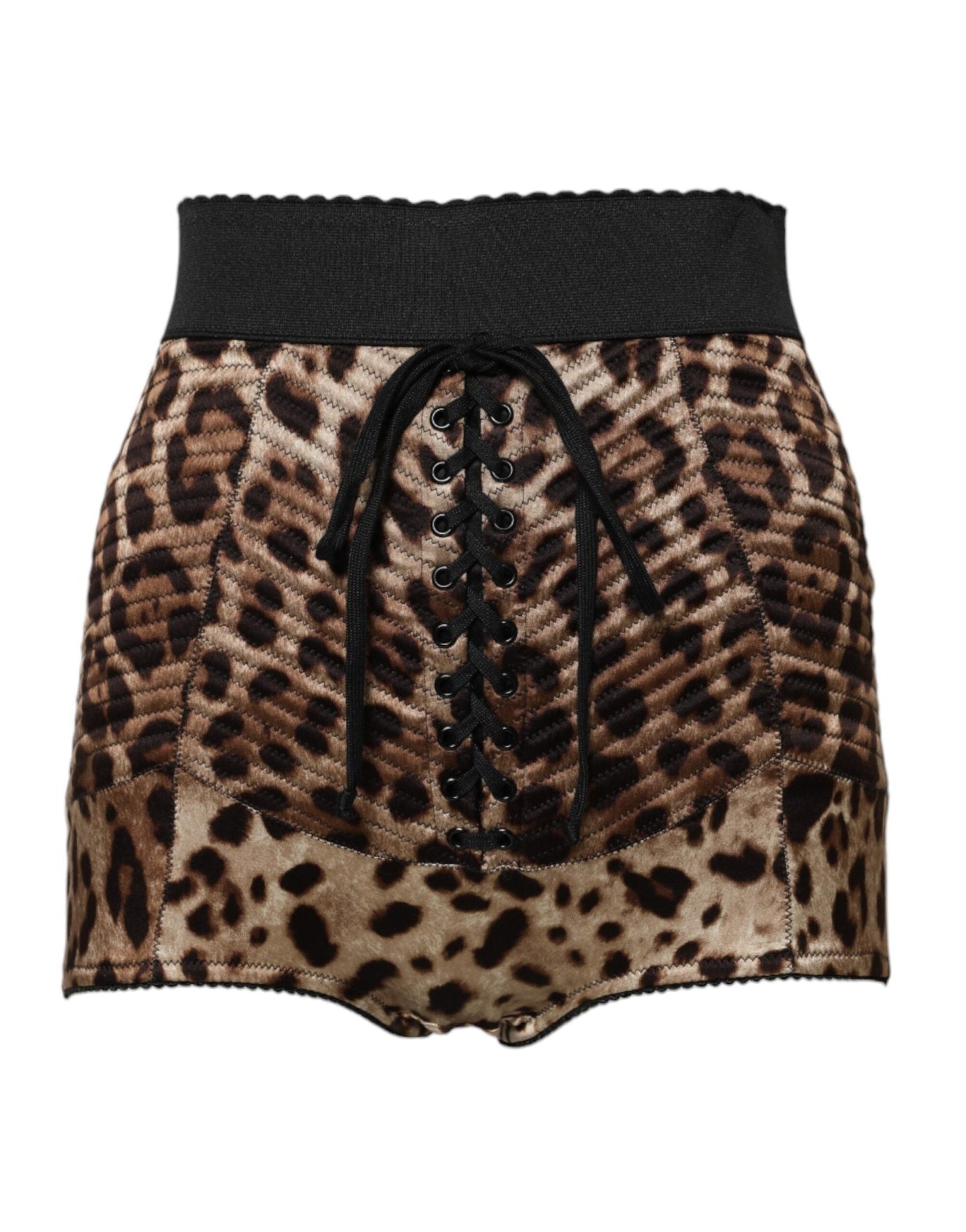 Dolce & Gabbana Brown Leopard High Waist Hot Pants Shorts – IT40|S par Dolce & Gabbana | Disponible sur Sandy Store ByNet