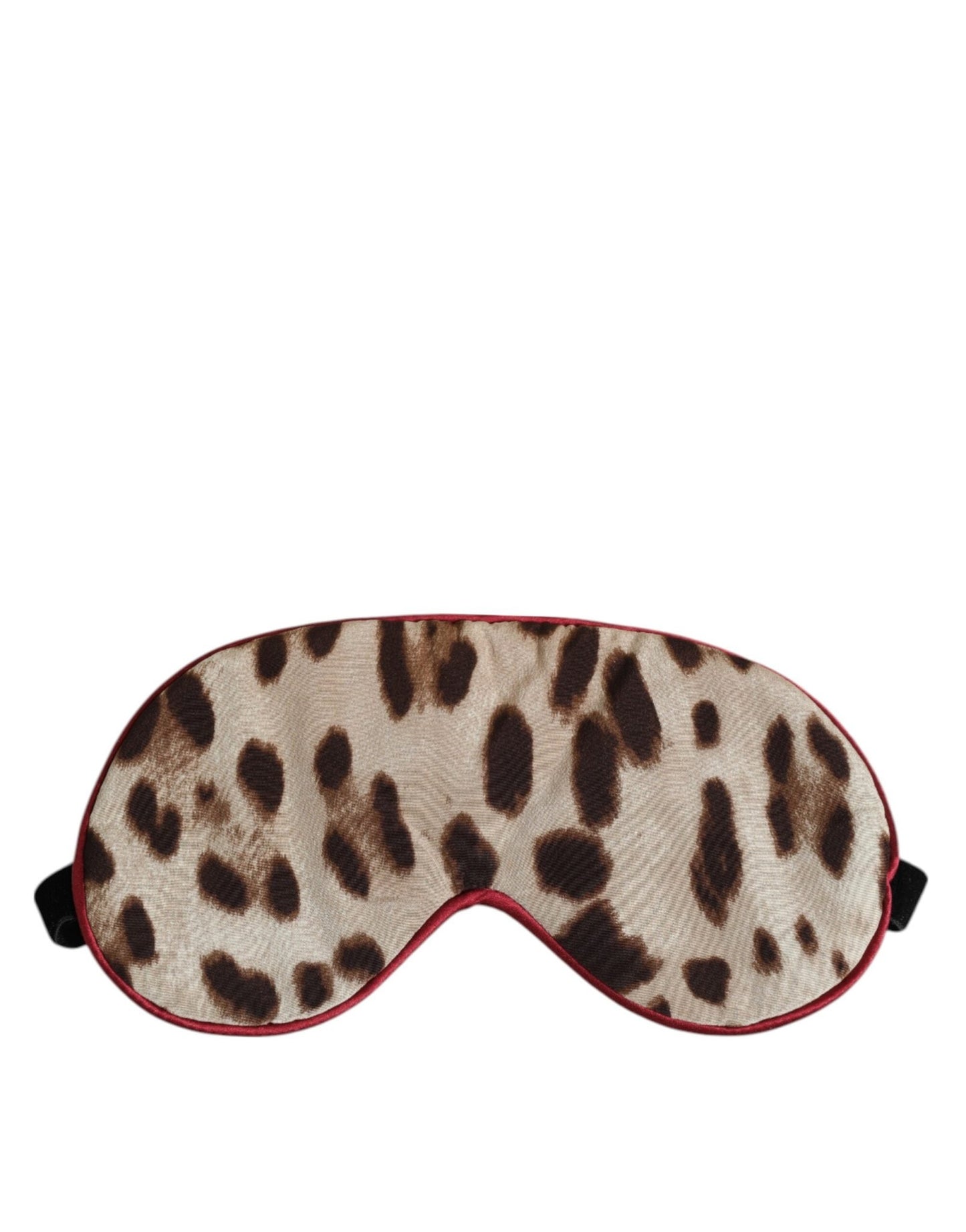 Dolce & Gabbana Brown Leopard Print Silk Women Accessory Sleep Eye Mask – par Dolce & Gabbana | Disponible sur Sandy Store ByNet