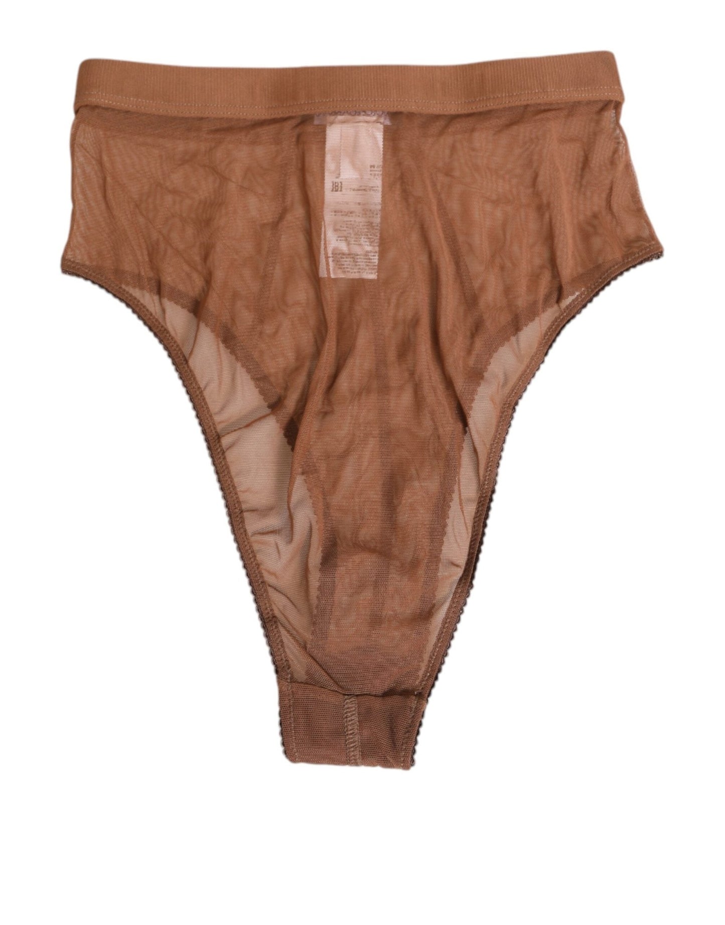 Dolce & Gabbana Brown Sheer Mesh High Waist Briefs Underwear – IT2 | S par Dolce & Gabbana | Disponible sur Sandy Store ByNet