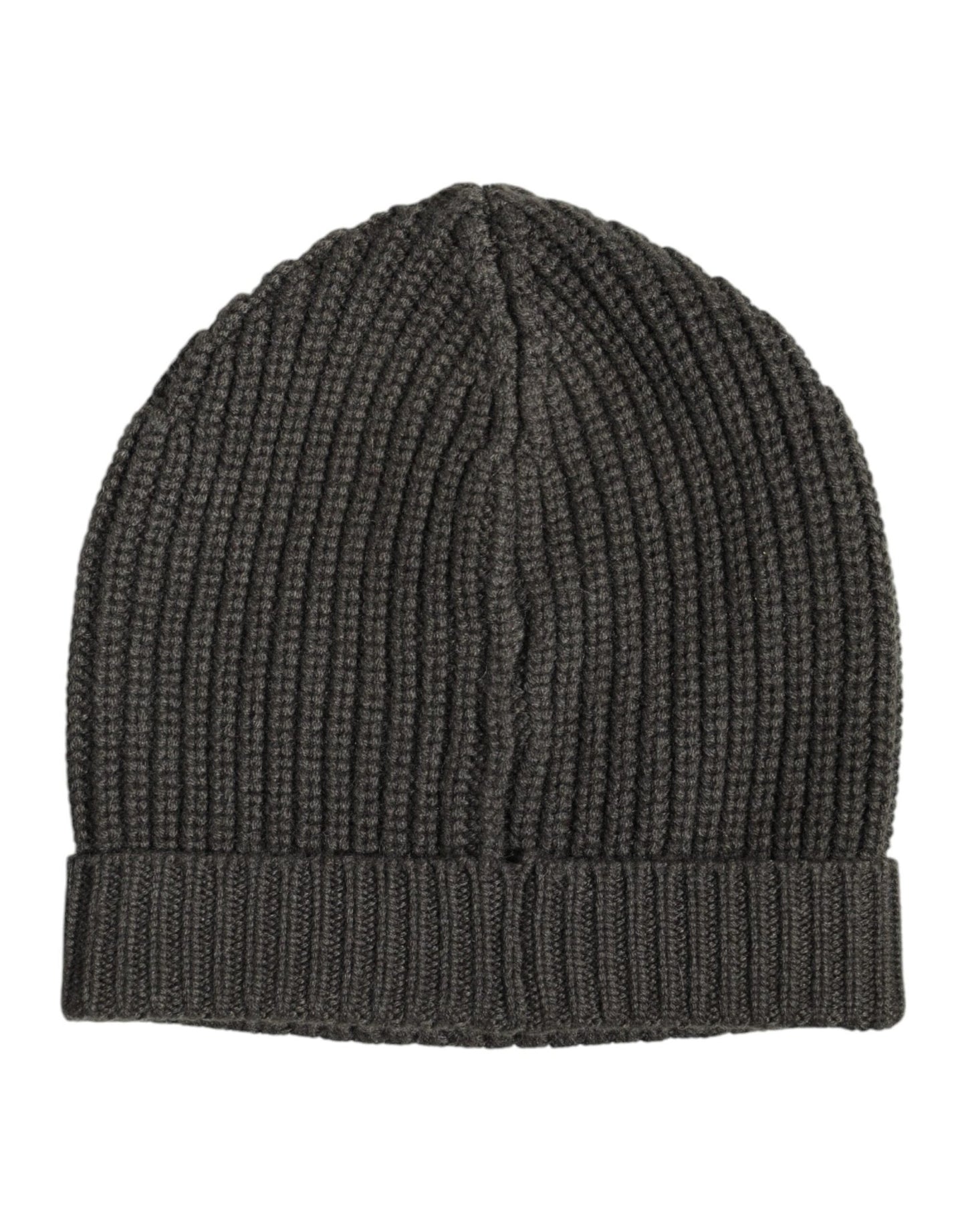 Dolce & Gabbana Dark Gray Cashmere Knit Winter Beanie Hat – par Dolce & Gabbana | Disponible sur Sandy Store ByNet