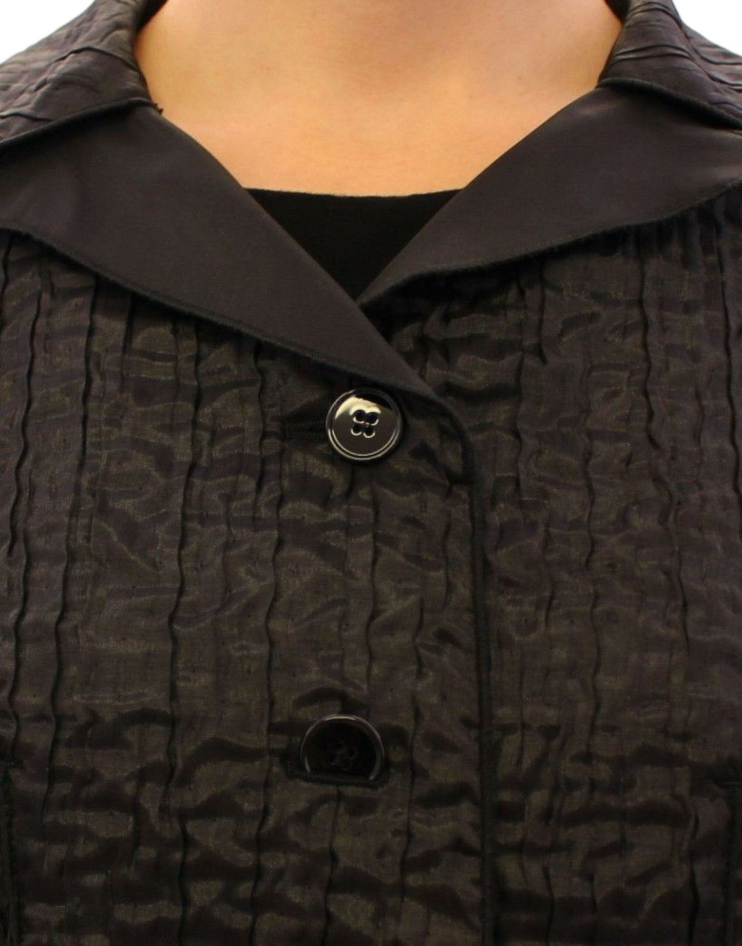 Dolce & Gabbana Elegant Black Bolero Shrug Jacket - Sandy Store ByNet