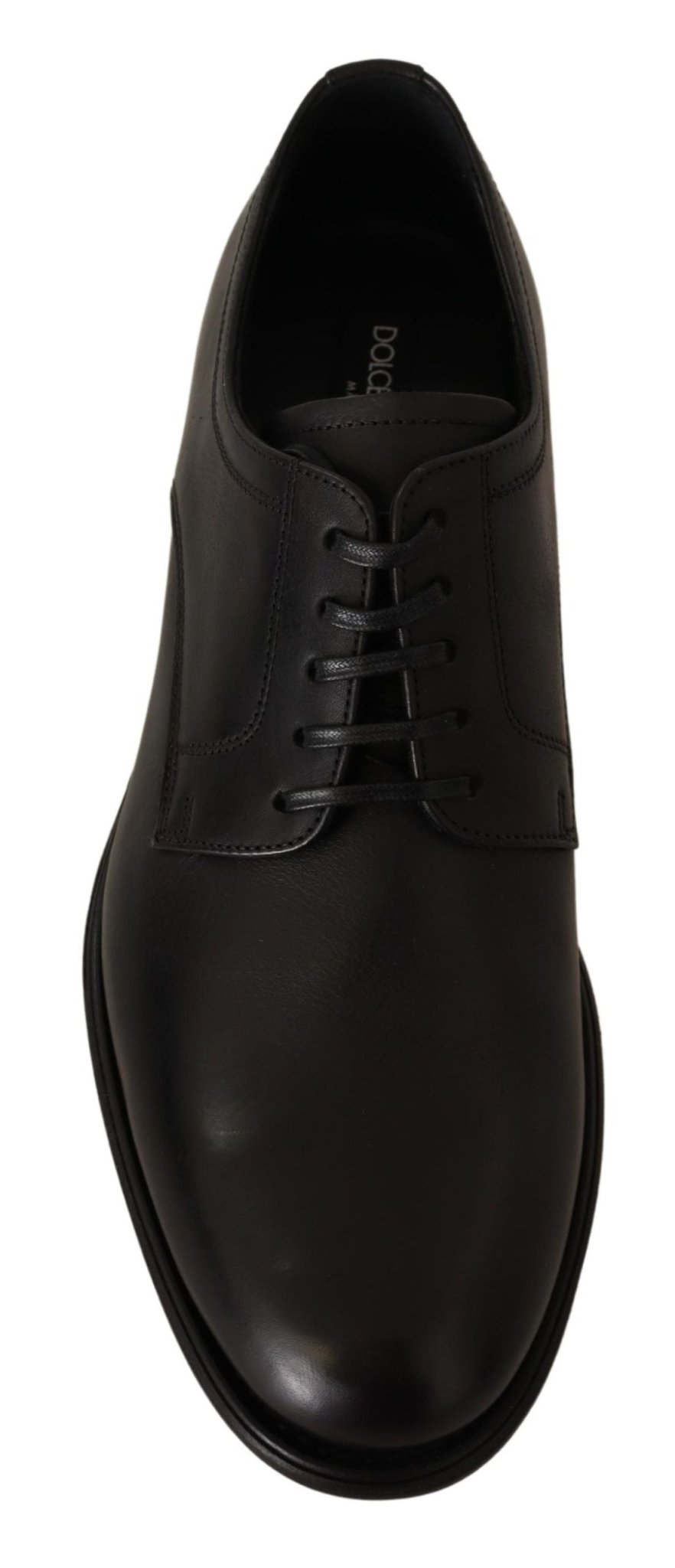 Dolce & Gabbana Elegant Black Derby Formal Shoes - Sandy Store ByNet