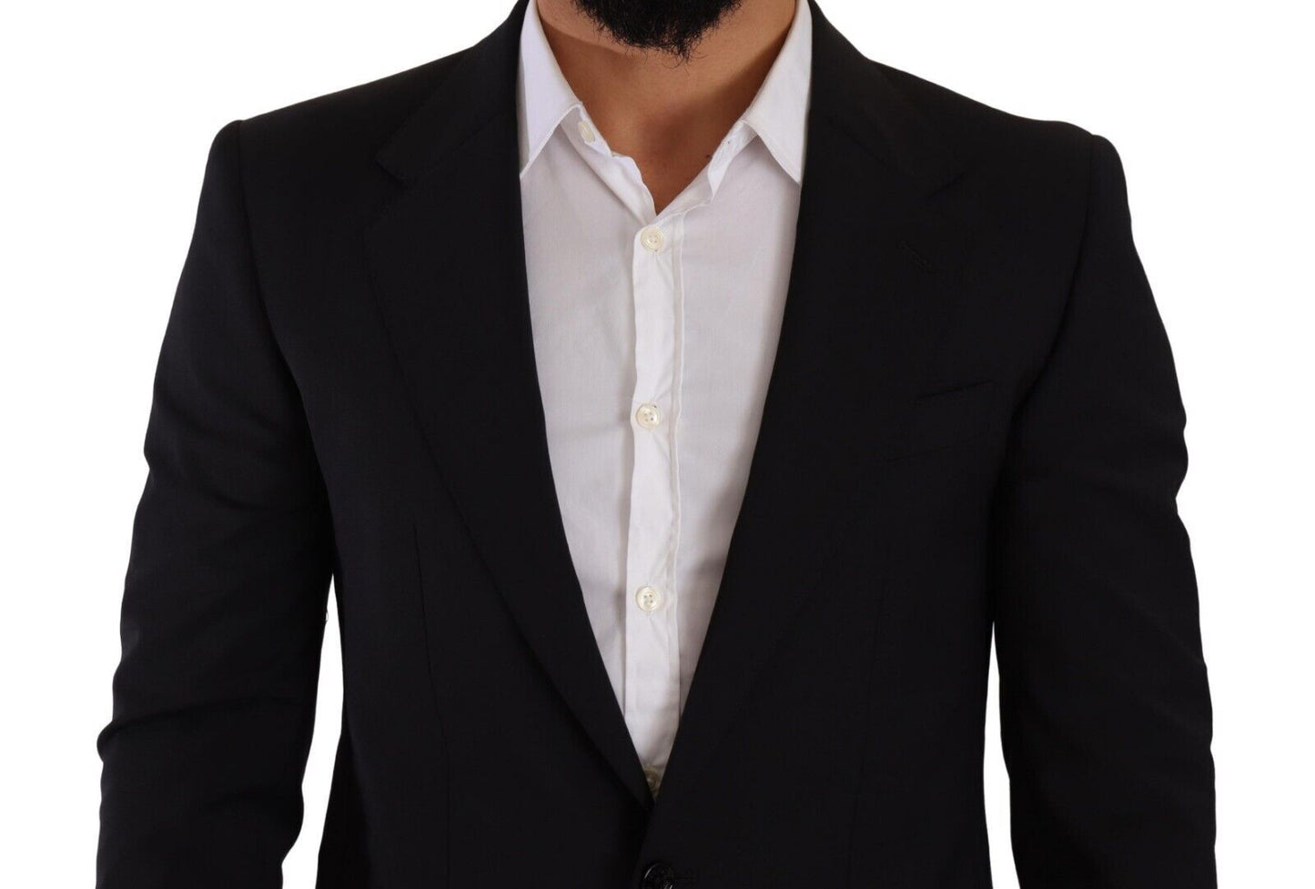 Dolce & Gabbana Elegant Black Martini Slim Fit Blazer and Vest - Sandy Store ByNet