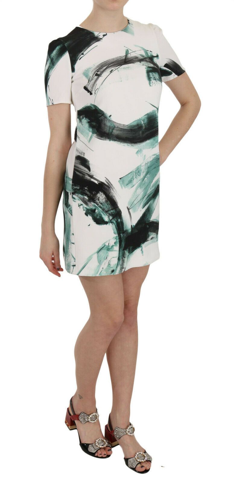 Dolce & Gabbana Elegant Black Shift Mini Dress - Sandy Store ByNet