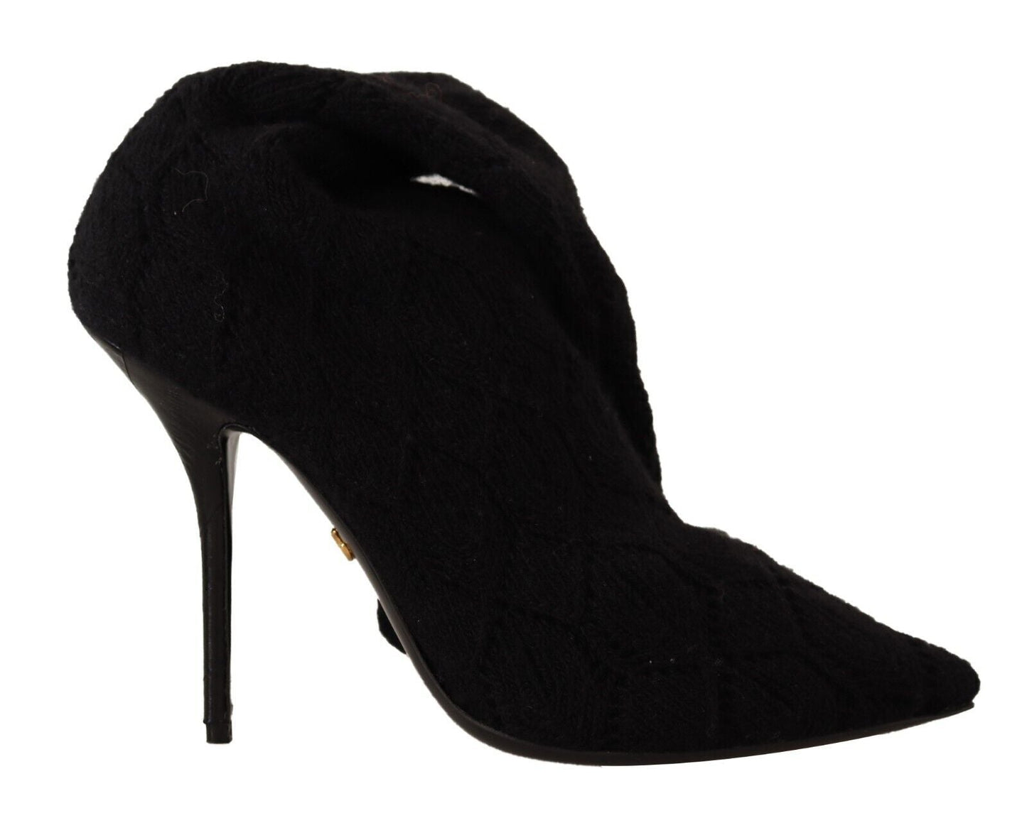 Dolce & Gabbana Elegant Black Stretch Socks Boots - Sandy Store ByNet