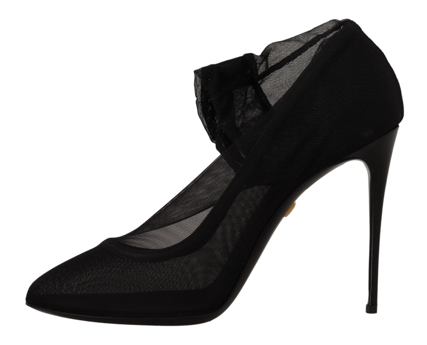 Dolce & Gabbana Elegant Black Stretch Socks Boots - Sandy Store ByNet