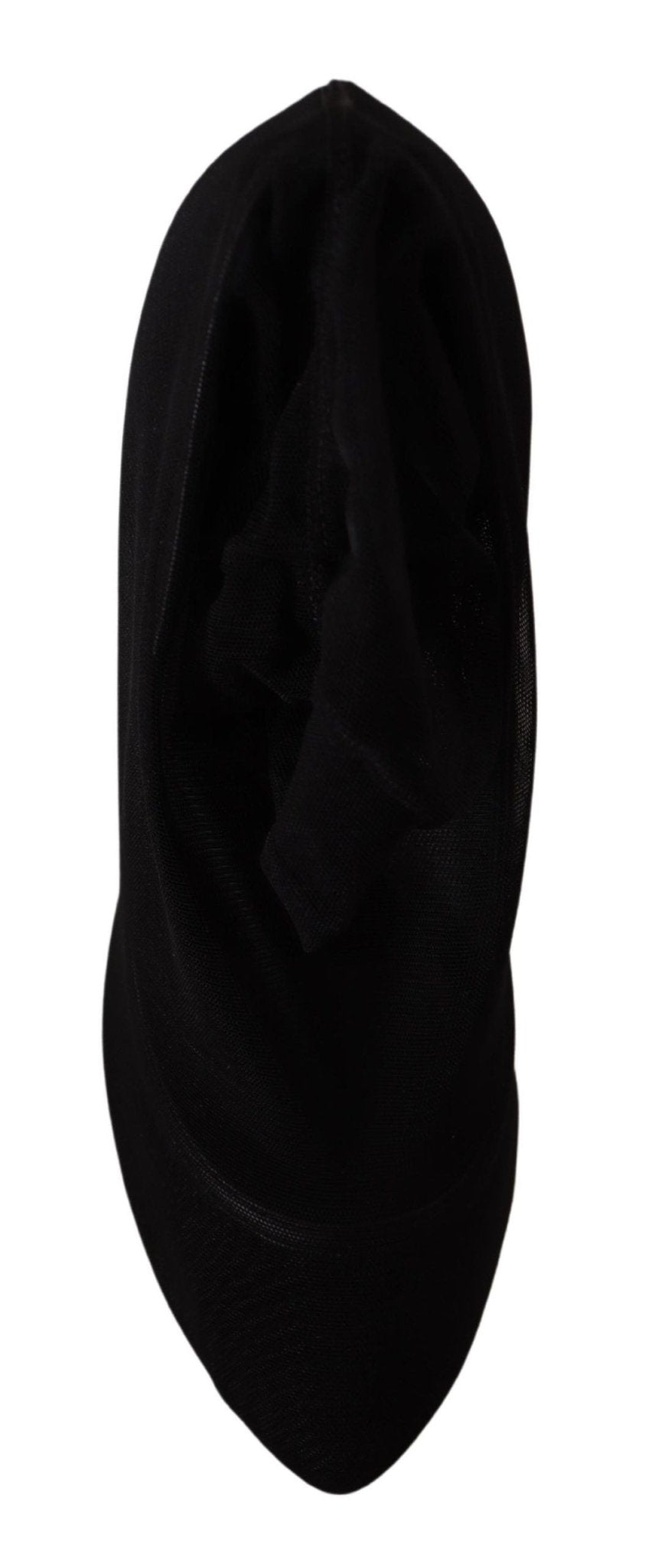 Dolce & Gabbana Elegant Black Stretch Socks Boots - Sandy Store ByNet